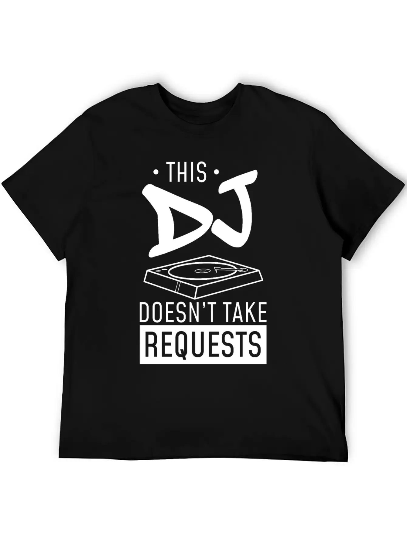 DJ Unisex Casual T-Shirt – Clean Design For Daily Comfort