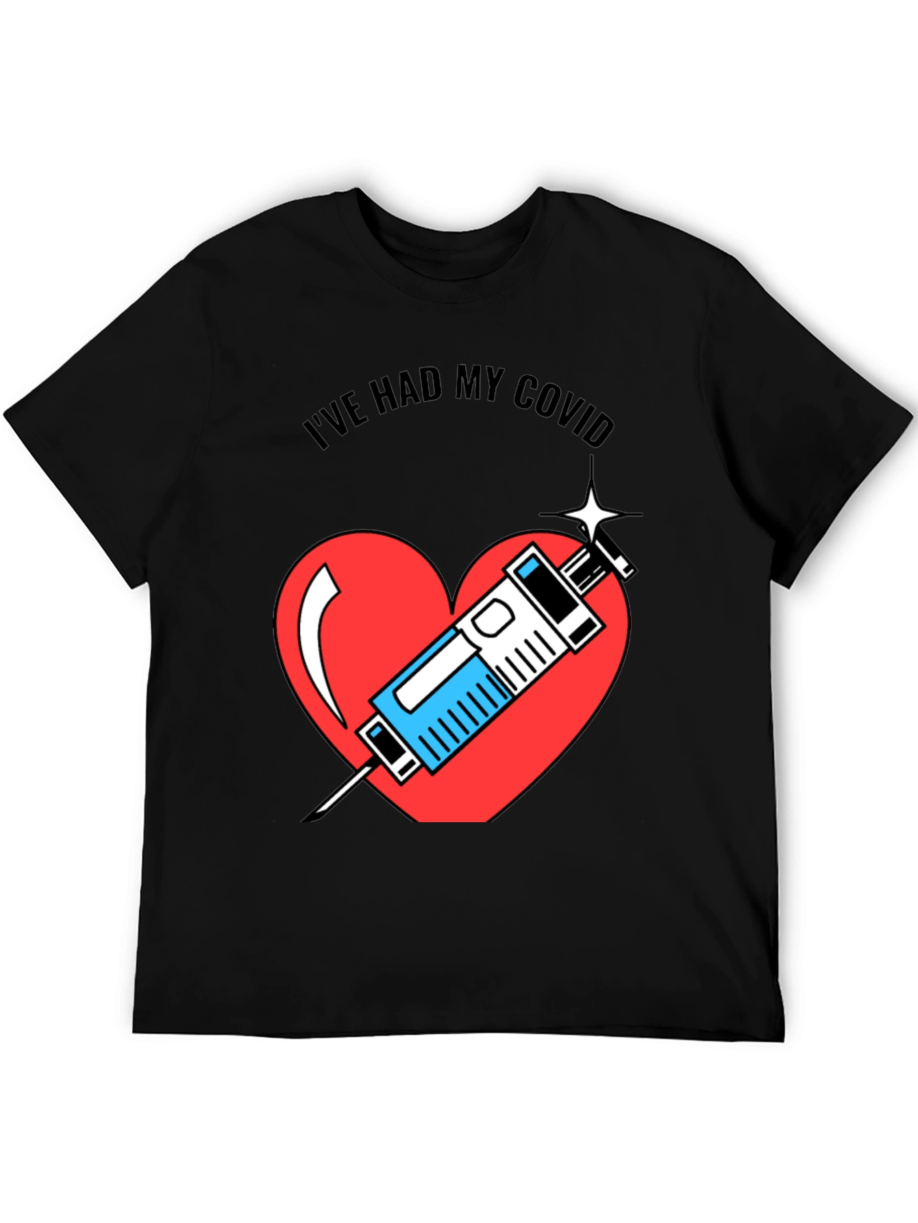 Ive Had My COVID Vaccine Heart T-Shirt