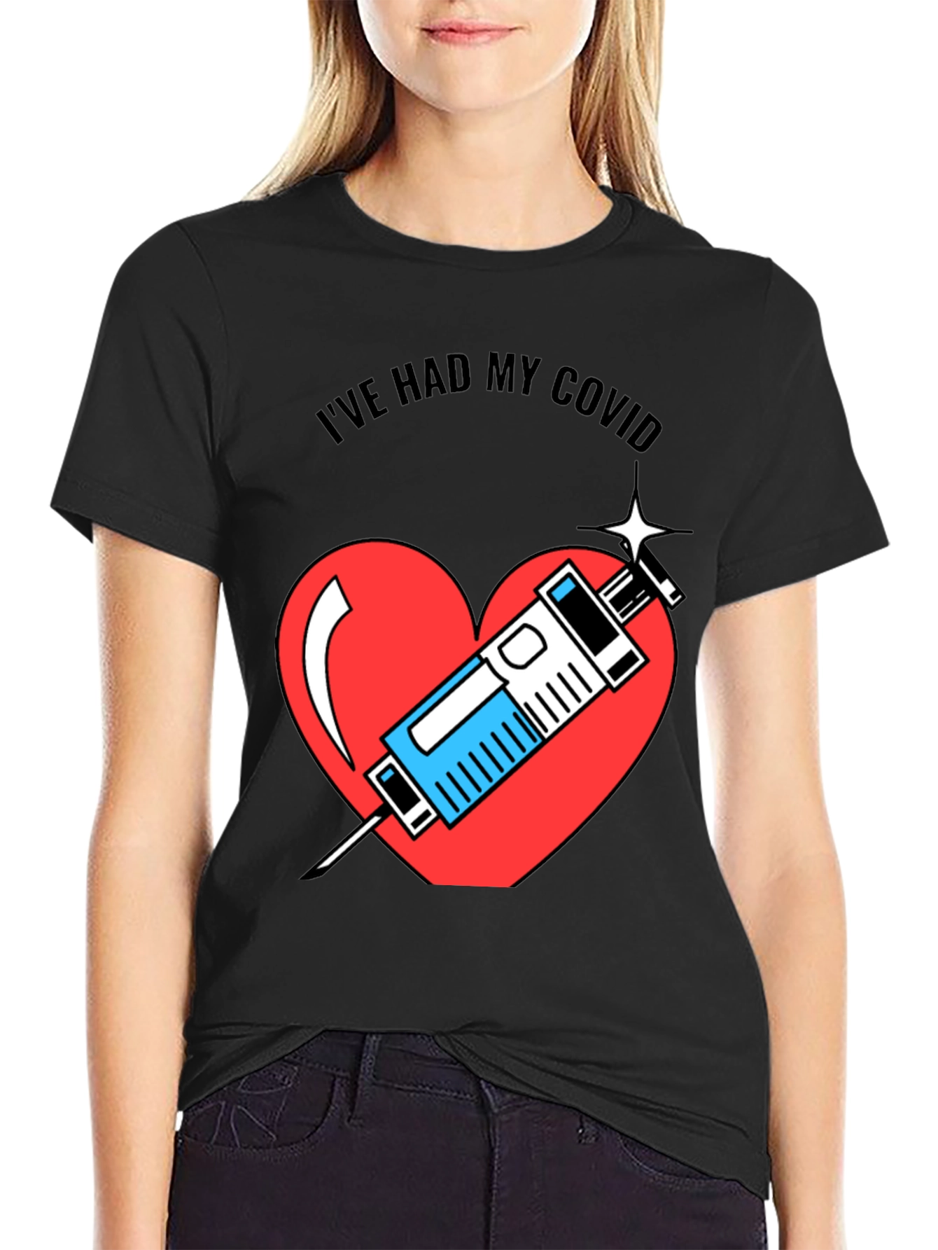 Ive Had My COVID Vaccine Heart T-Shirt