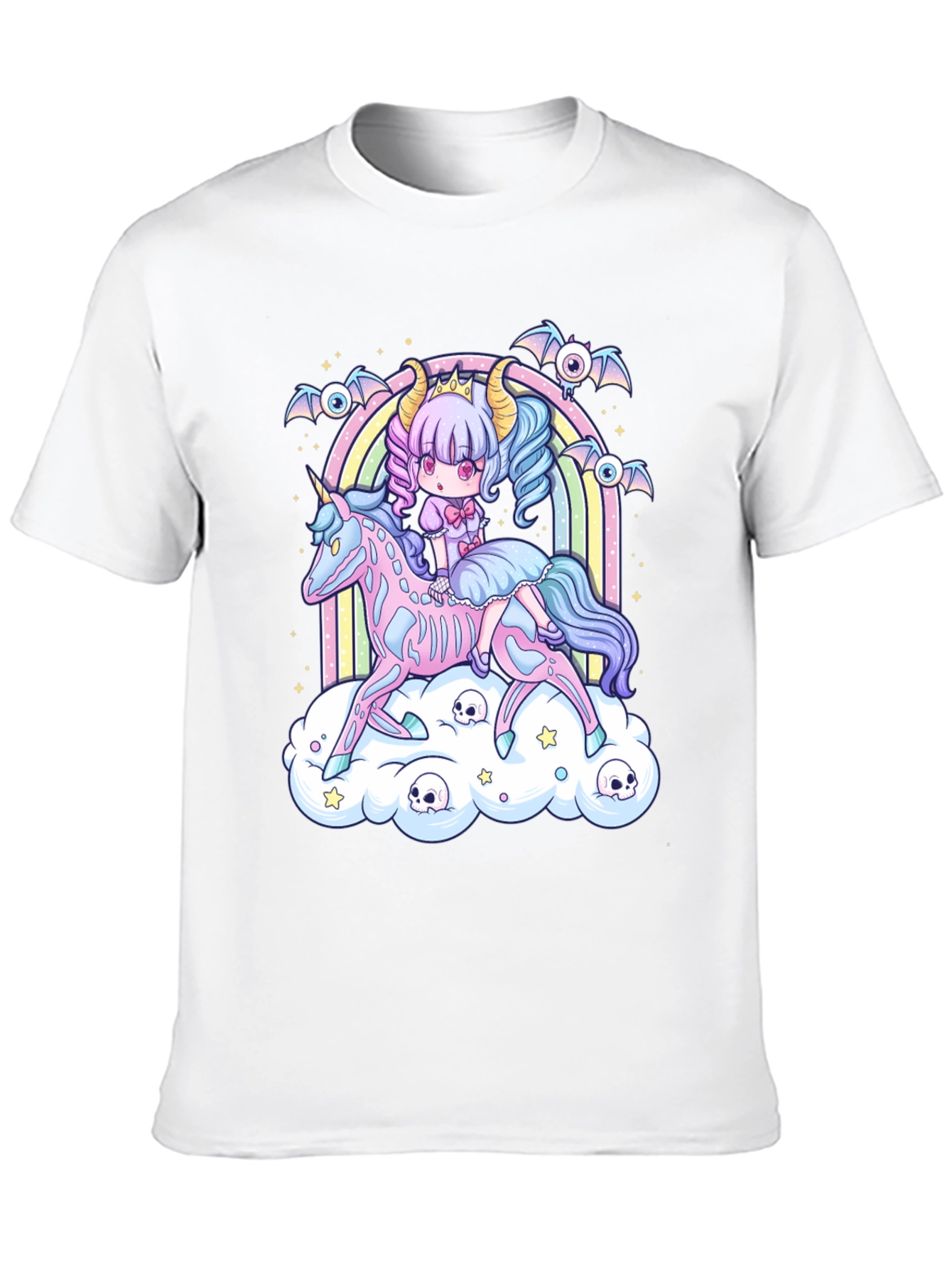 Gothic Pastel Kawaii Unicorn T-Shirt