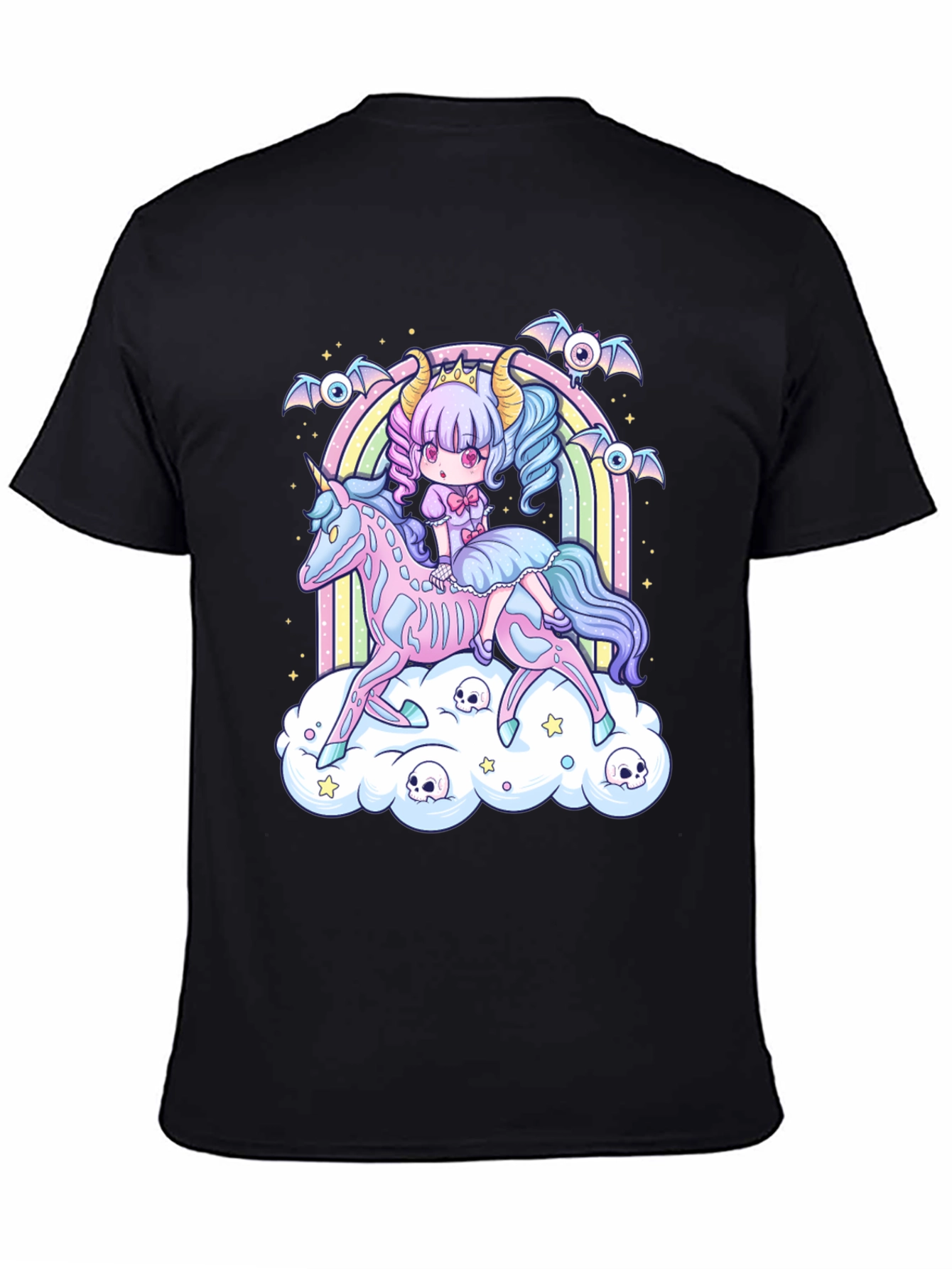 Gothic Pastel Kawaii Unicorn T-Shirt