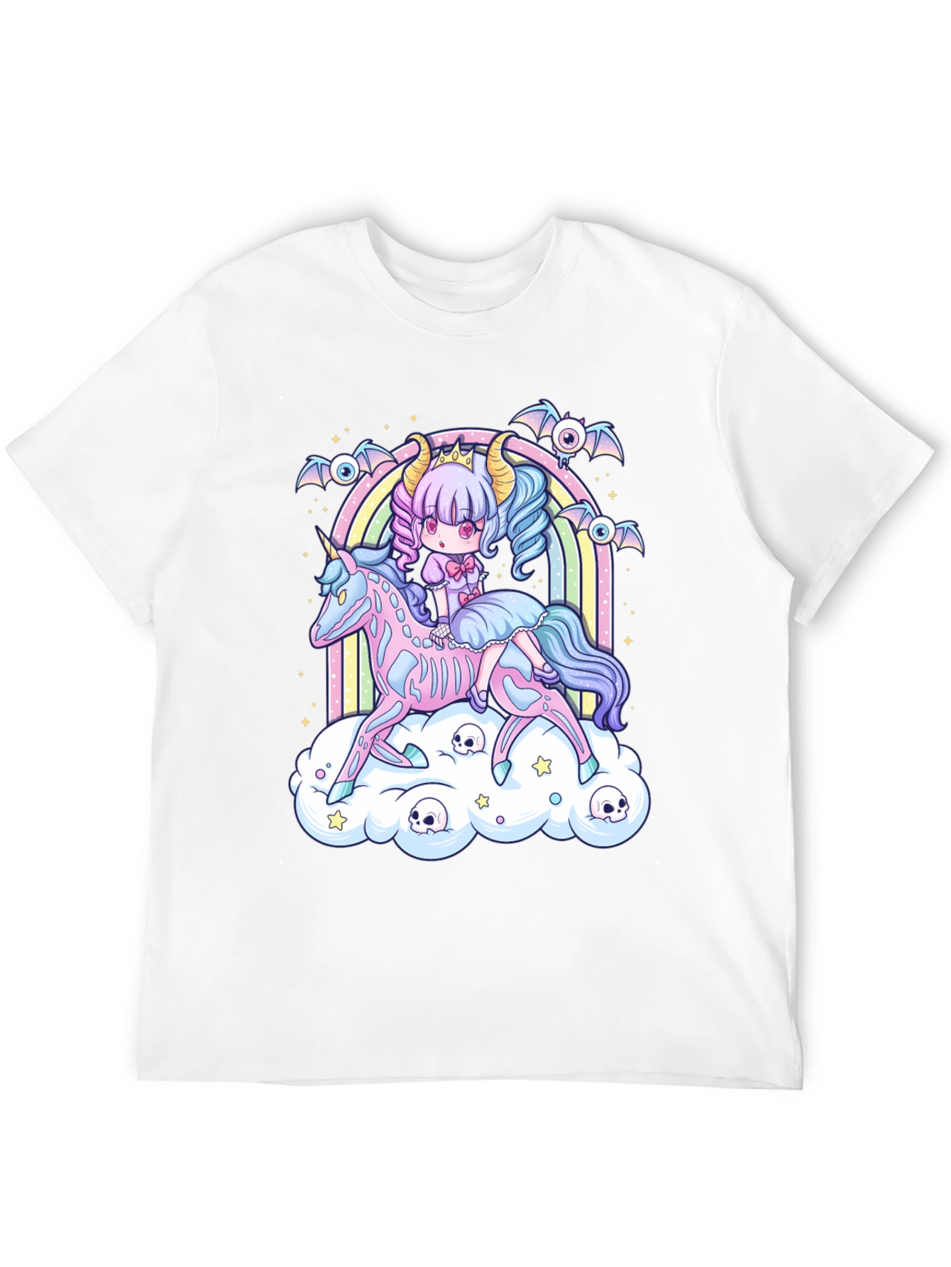 Gothic Pastel Kawaii Unicorn T-Shirt