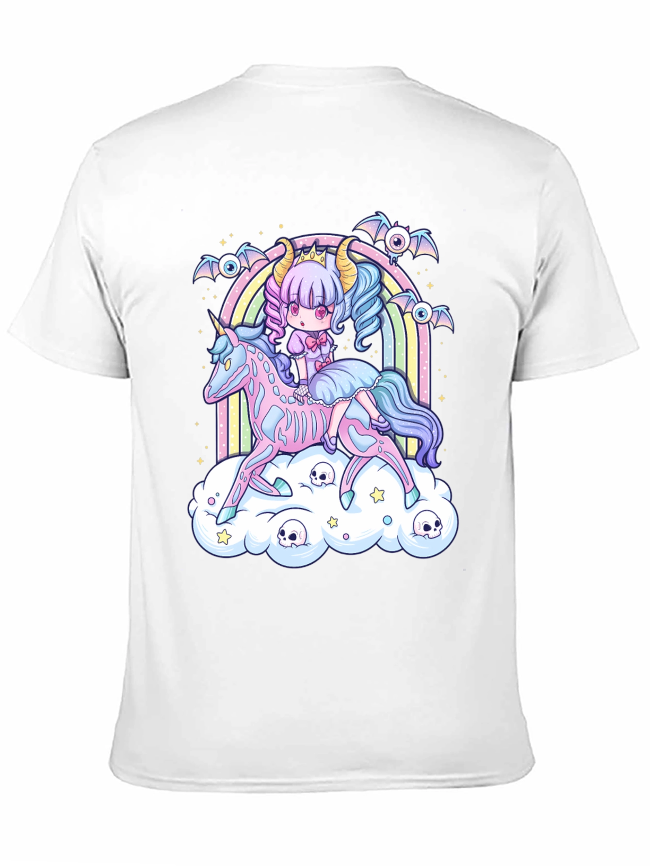 Gothic Pastel Kawaii Unicorn T-Shirt