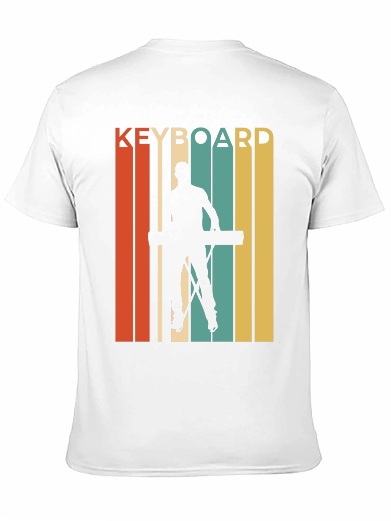 Retro Keyboard Player Graphic T-Shirt