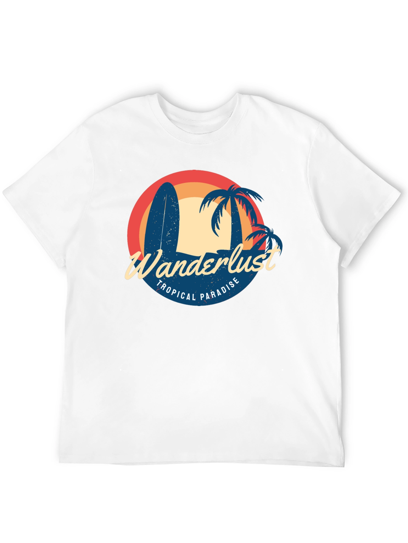 Wanderlust Tropical Paradise Graphic Tee