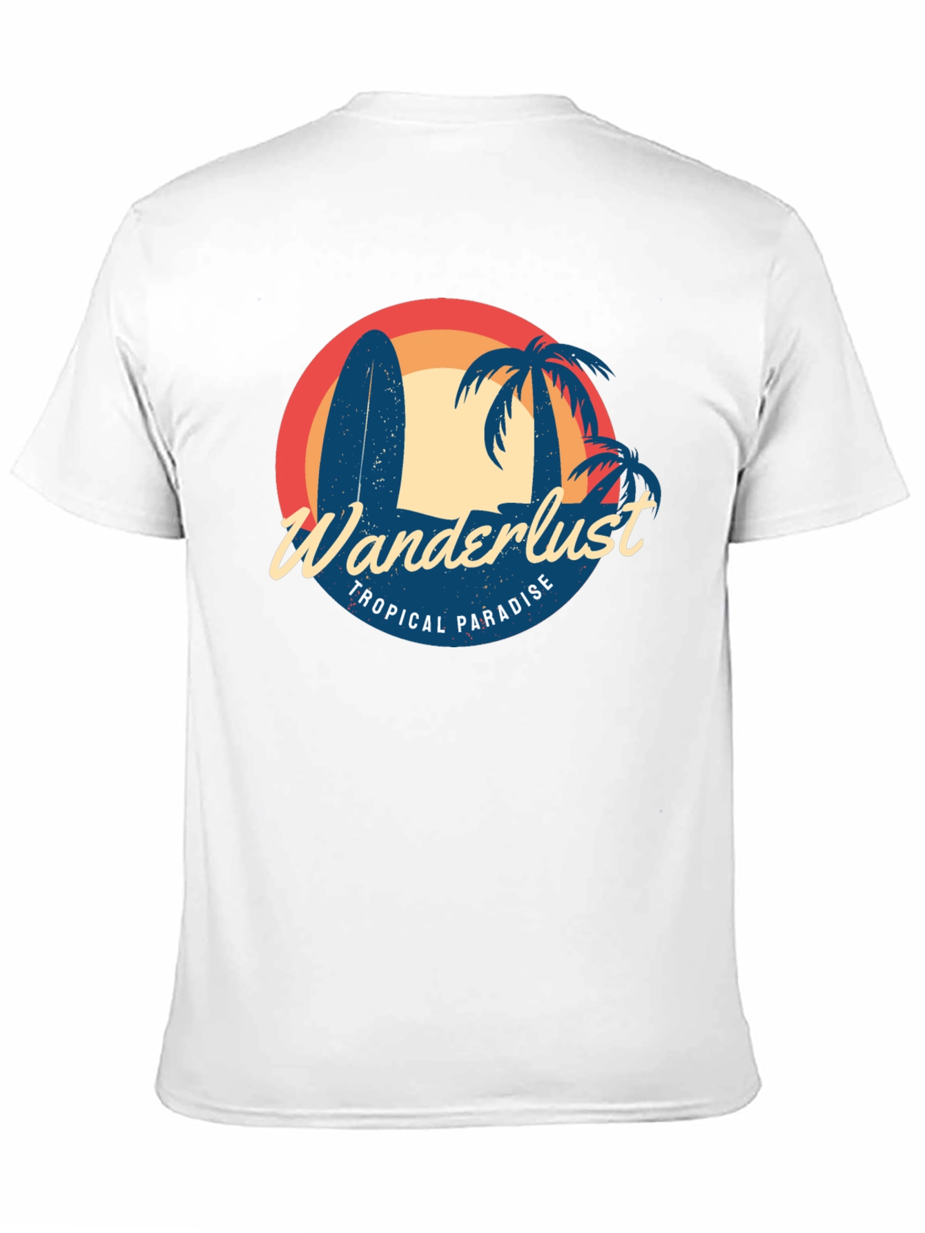Wanderlust Tropical Paradise Graphic Tee