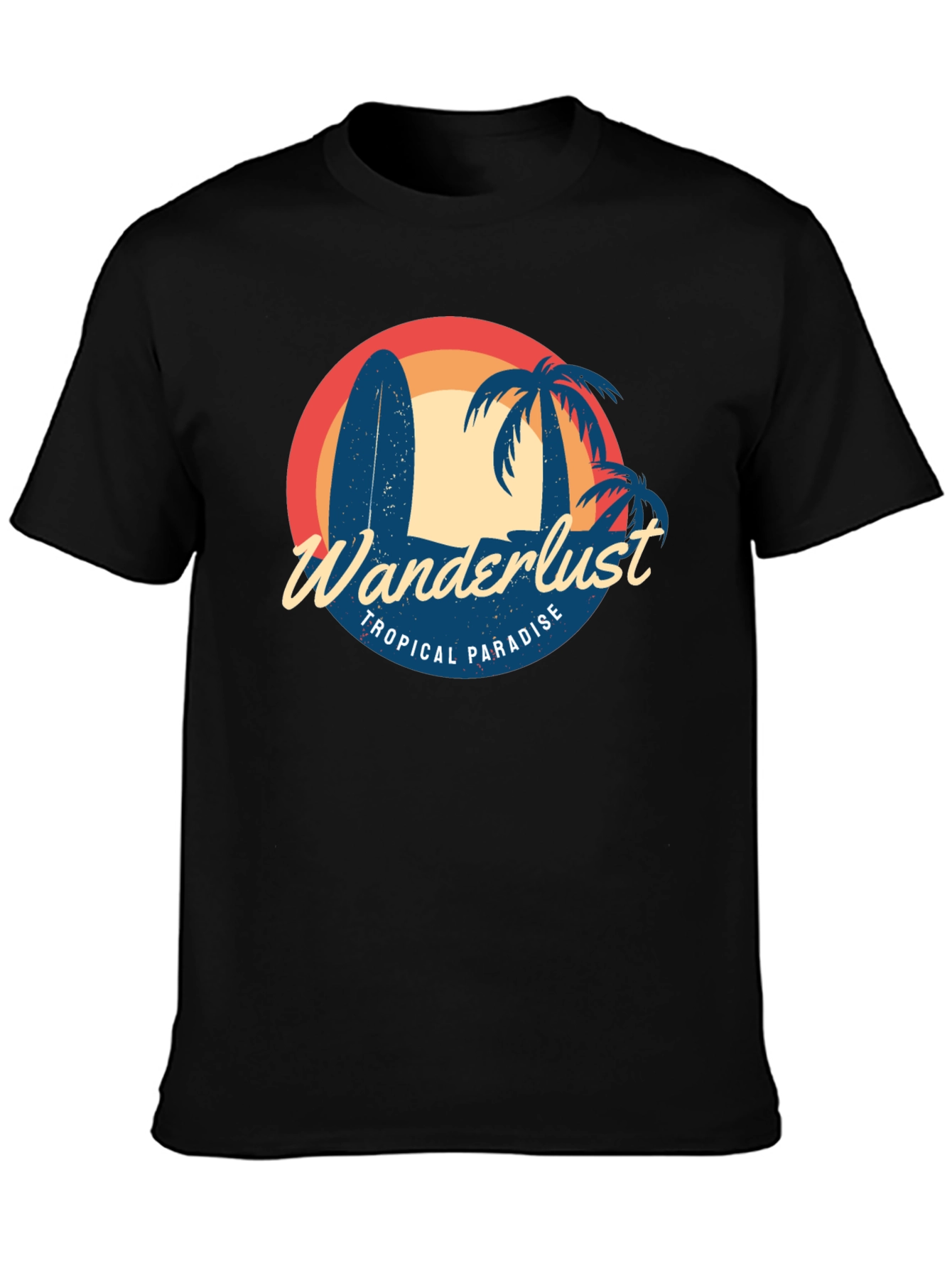 Wanderlust Tropical Paradise Graphic Tee