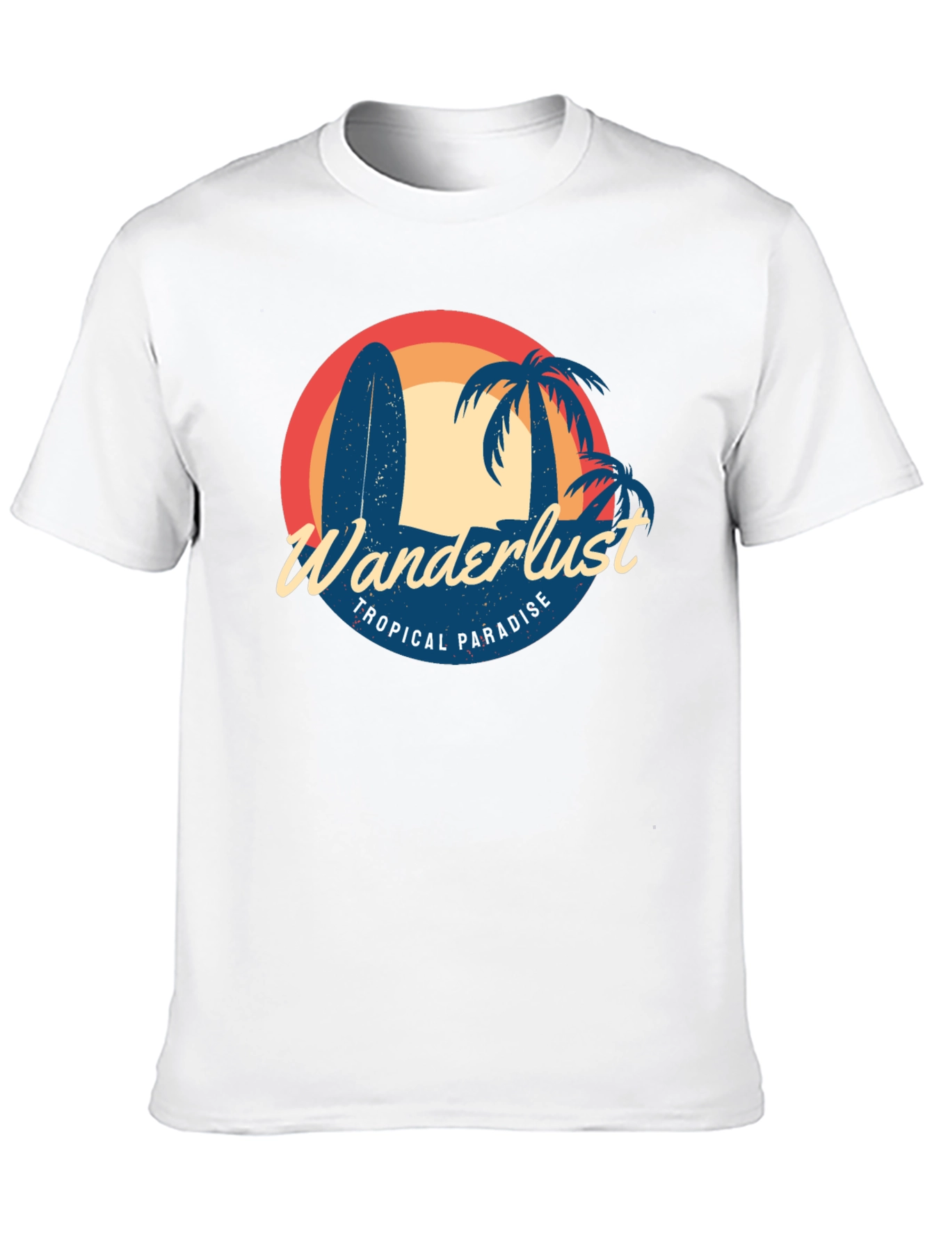 Wanderlust Tropical Paradise Graphic Tee