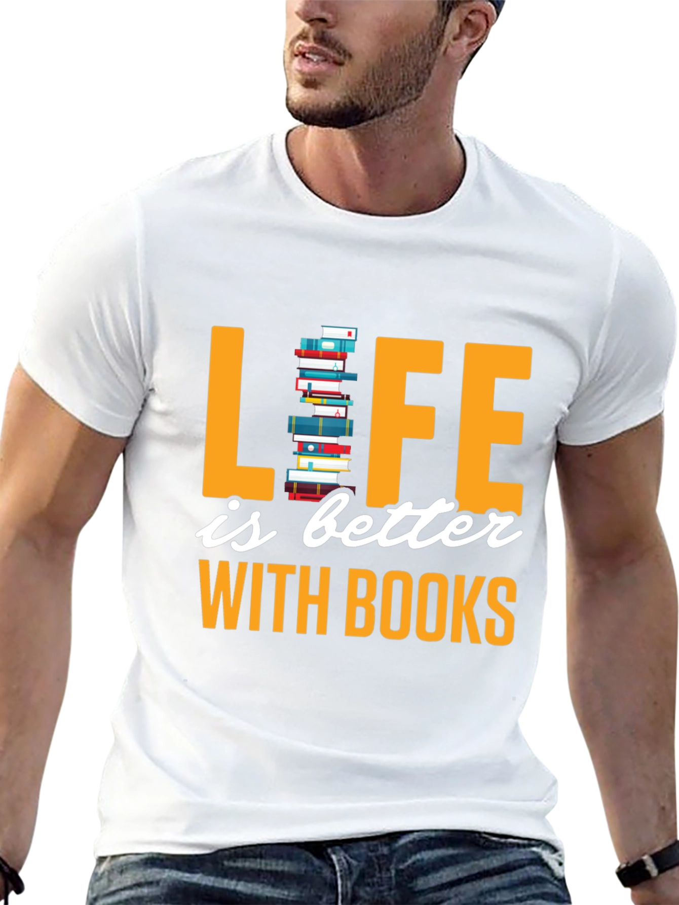 Life is Better with Books T-Shirt