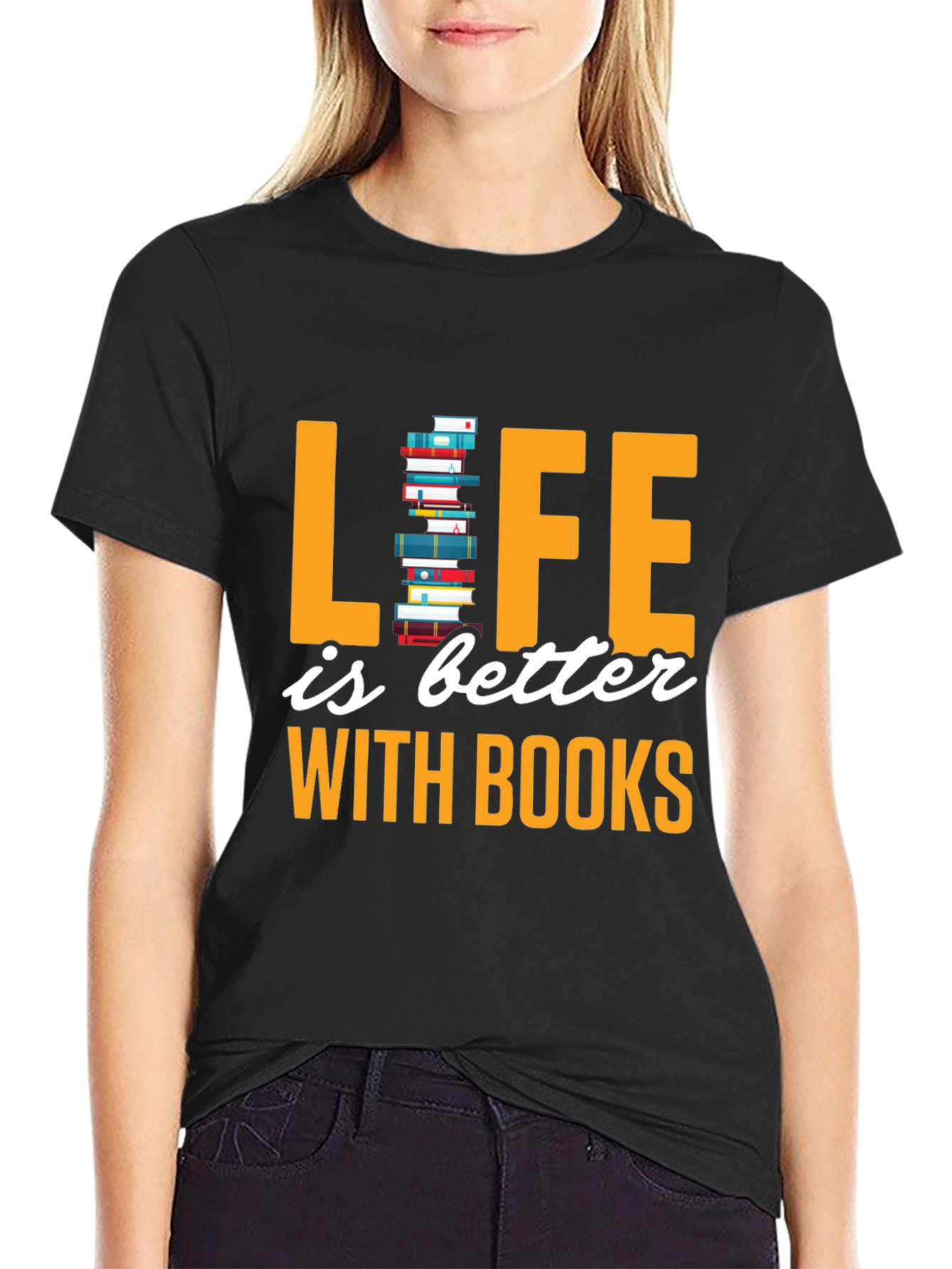 Life is Better with Books T-Shirt