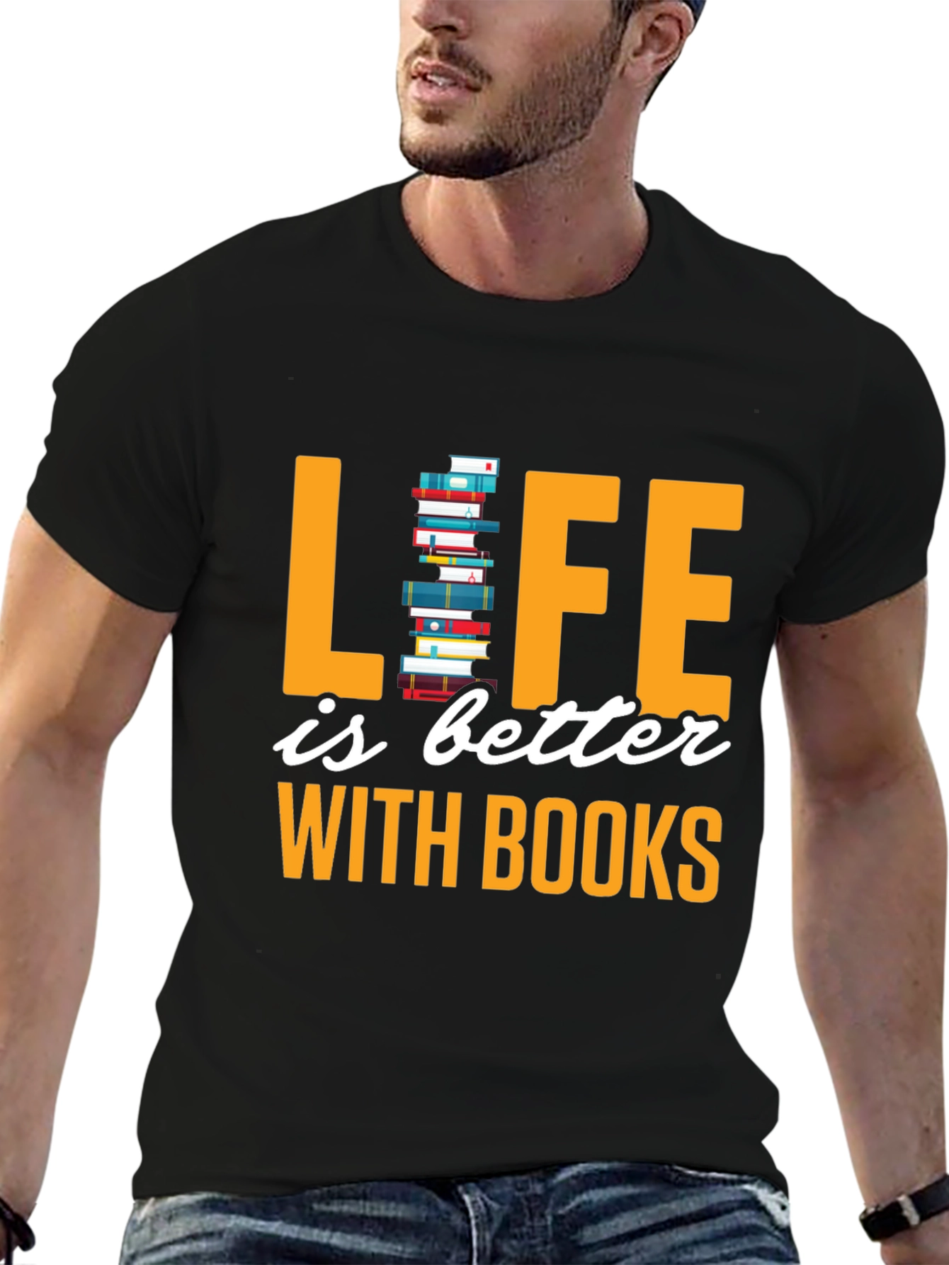 Life is Better with Books T-Shirt