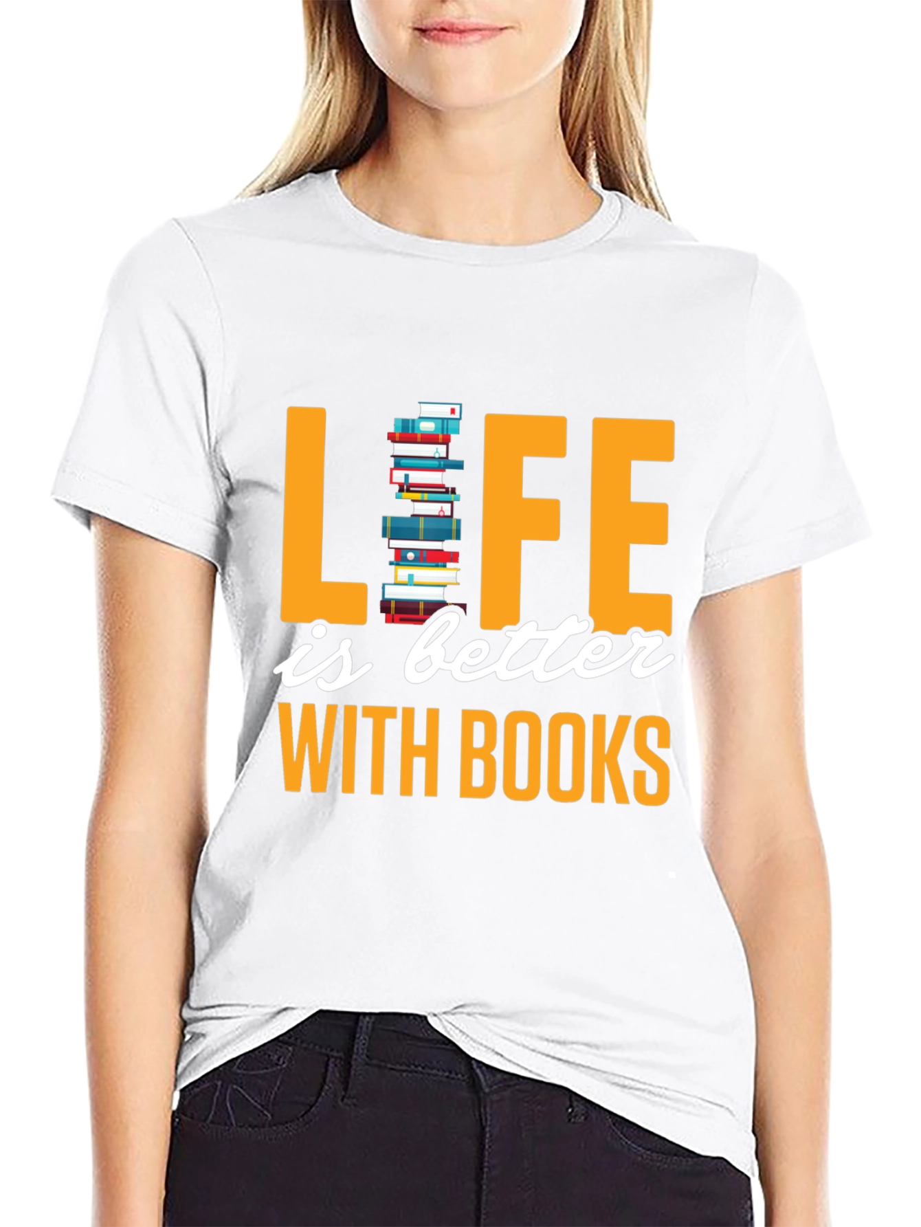 Life is Better with Books T-Shirt