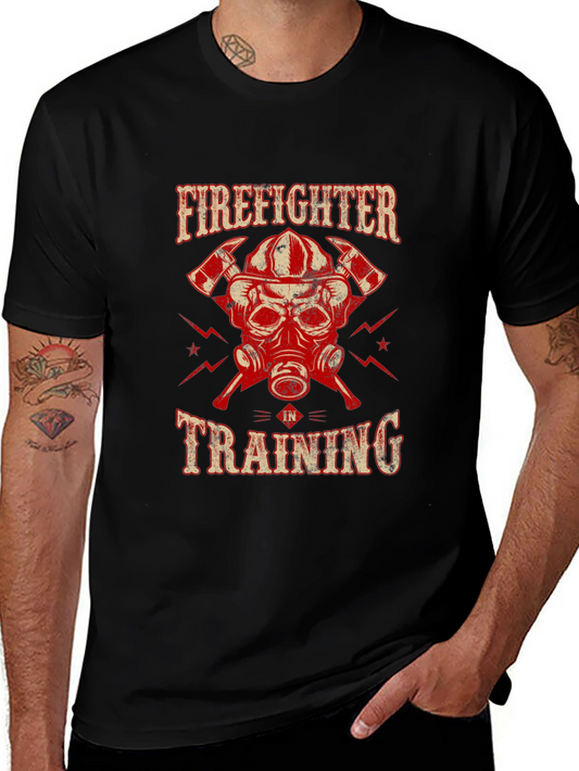 Firefighter in Training Graphic T-Shirt