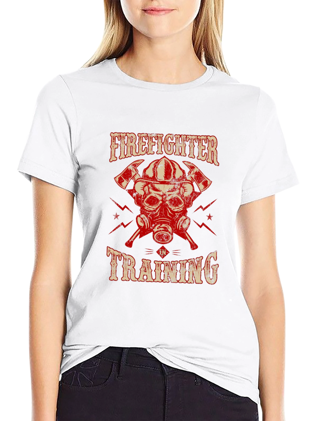 Firefighter in Training Graphic T-Shirt