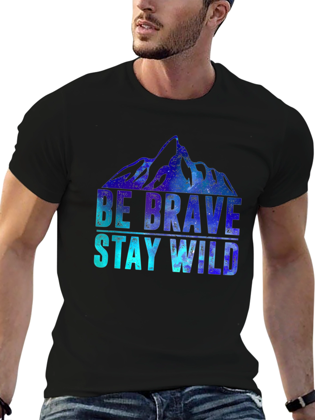 Be Brave Stay Wild Graphic Tee