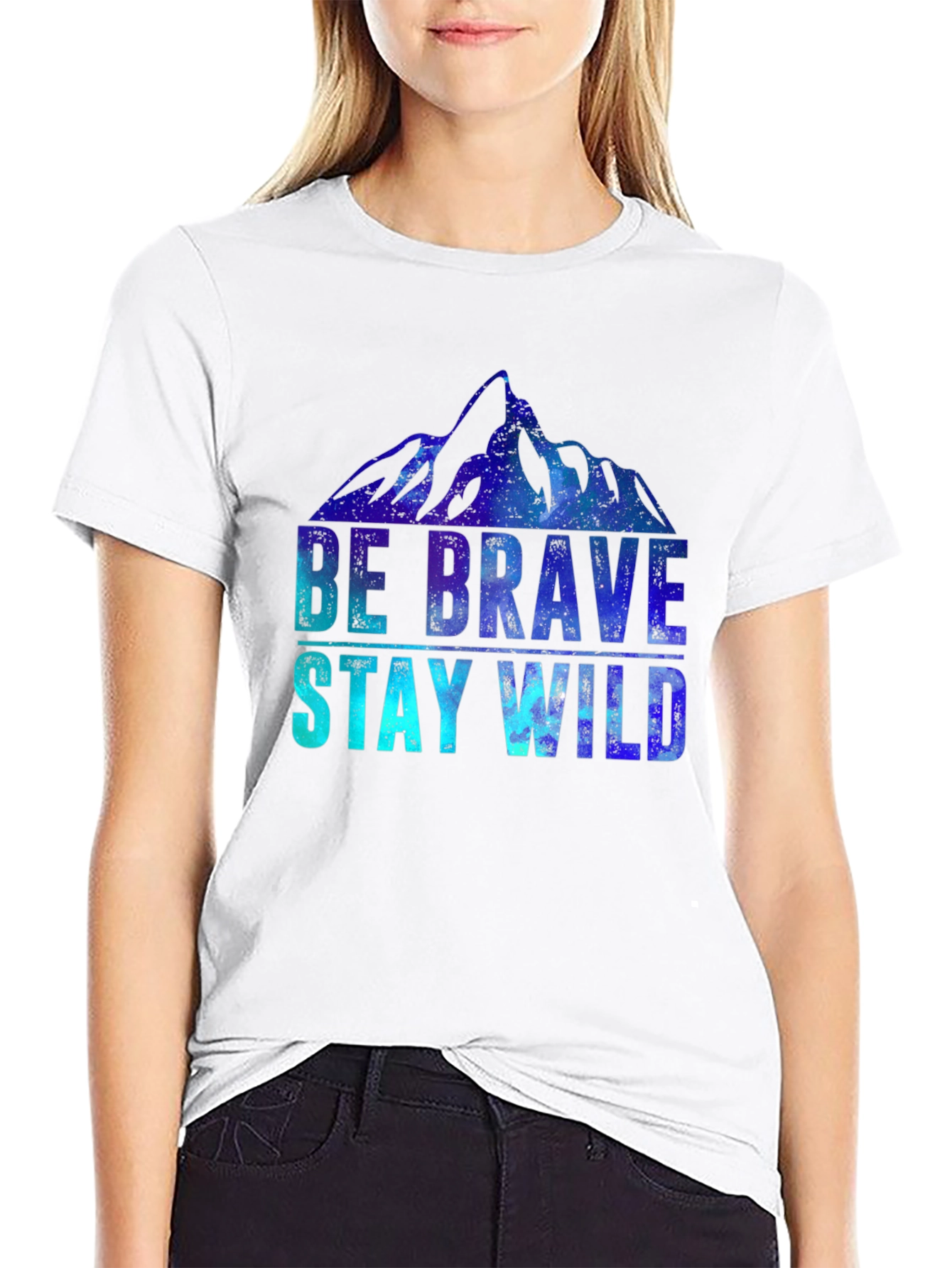Be Brave Stay Wild Graphic Tee