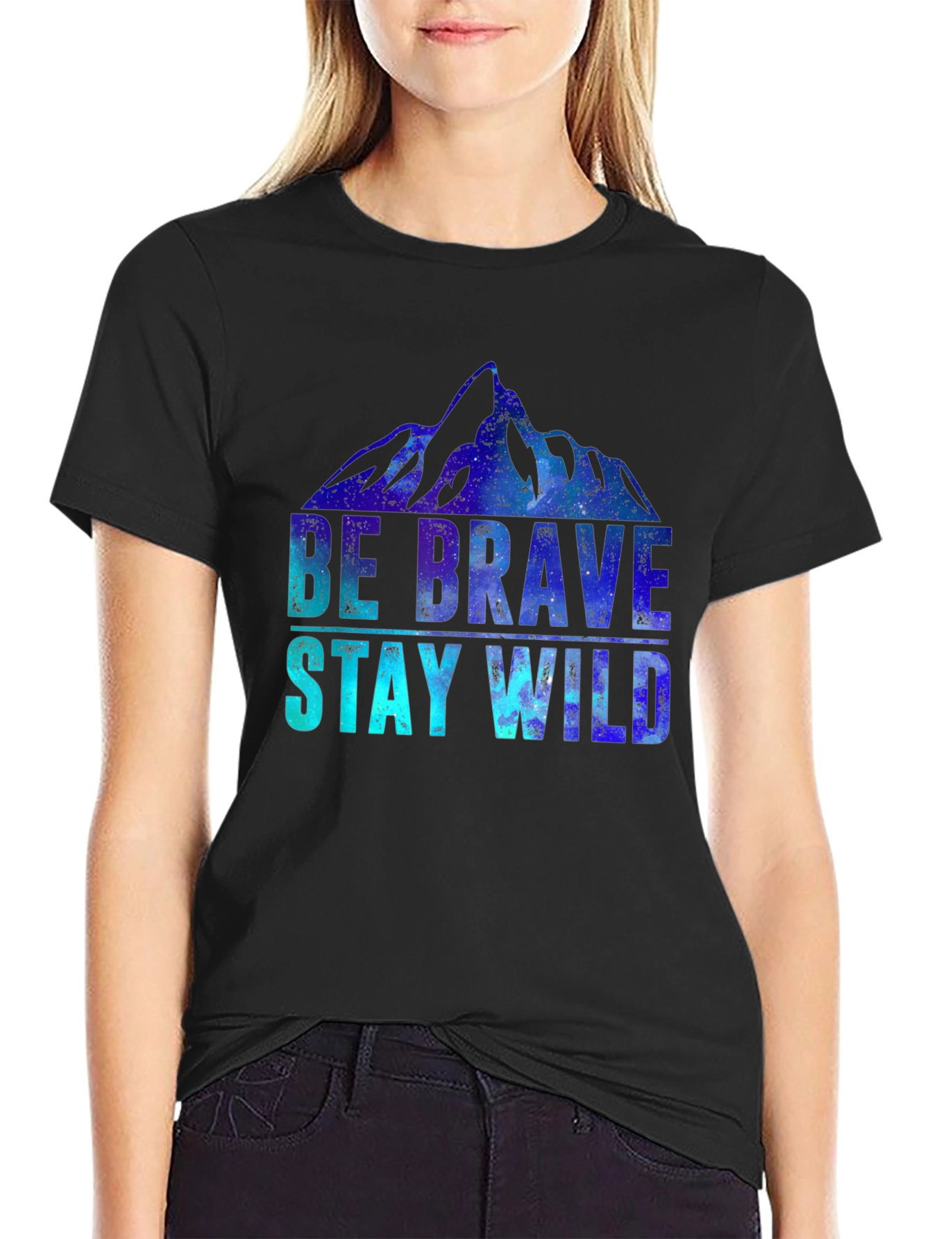 Be Brave Stay Wild Graphic Tee