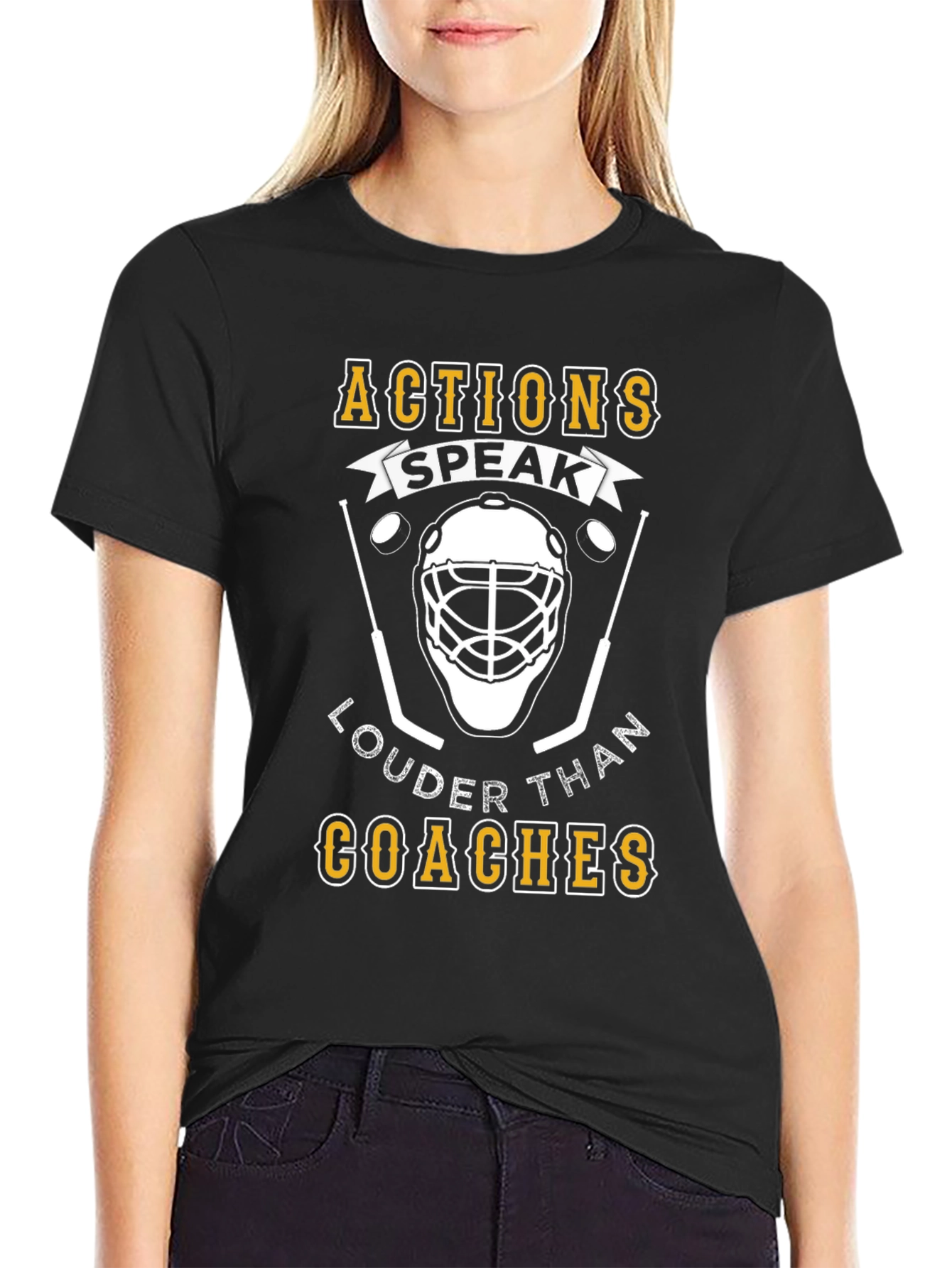 Actions Speak Louder Than Coaches T-Shirt