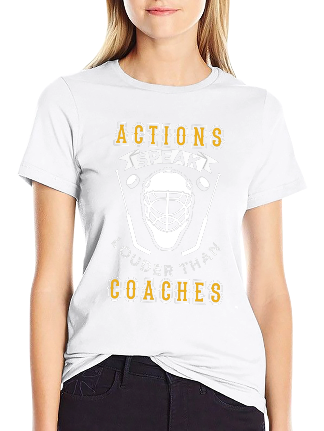 Actions Speak Louder Than Coaches T-Shirt