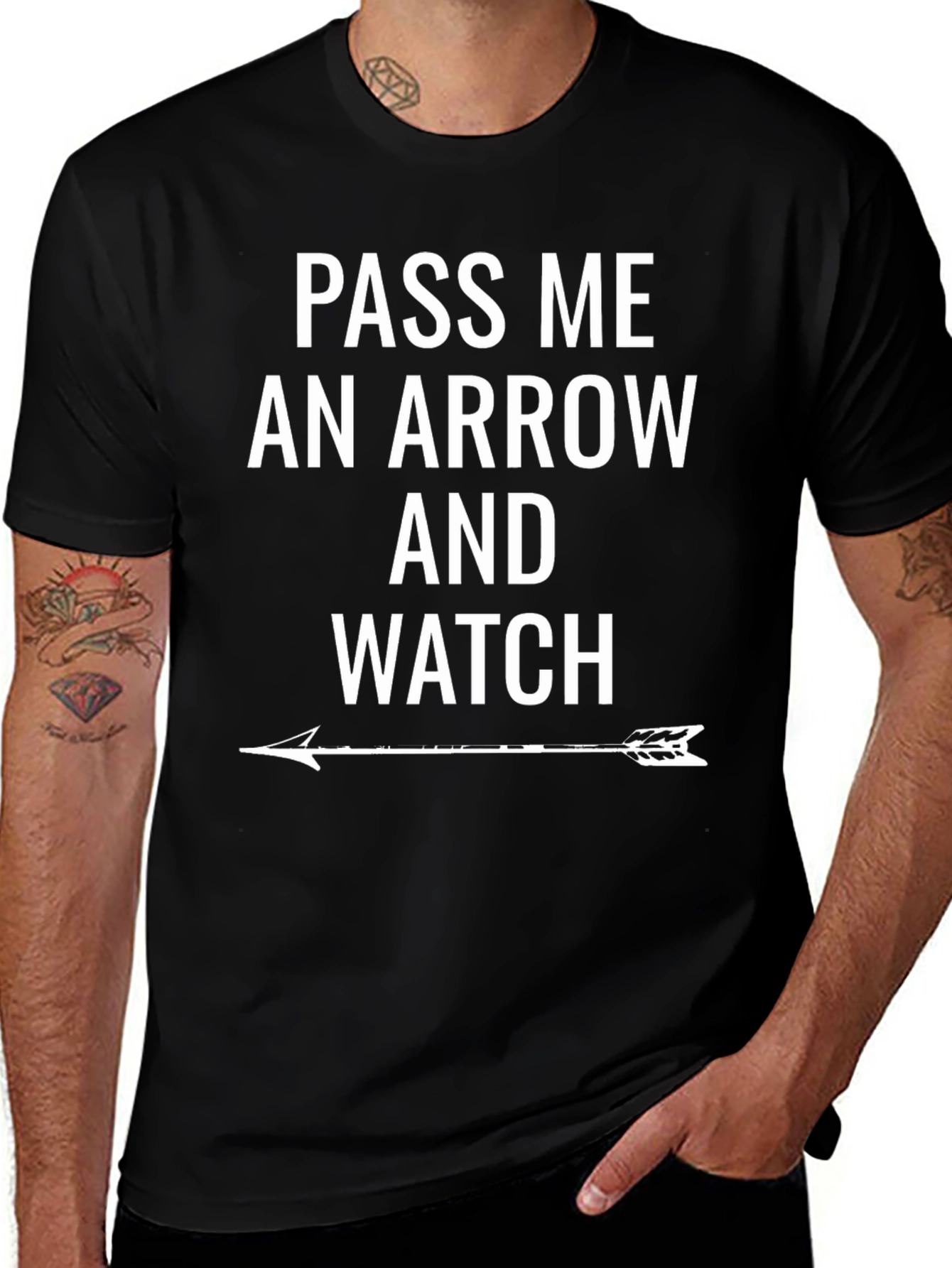 Pass Me an Arrow T-Shirt - Archer Hunting Tee