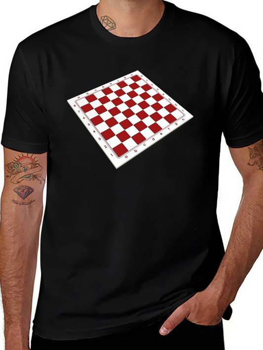 Chessboard Pattern Tee - Game On!