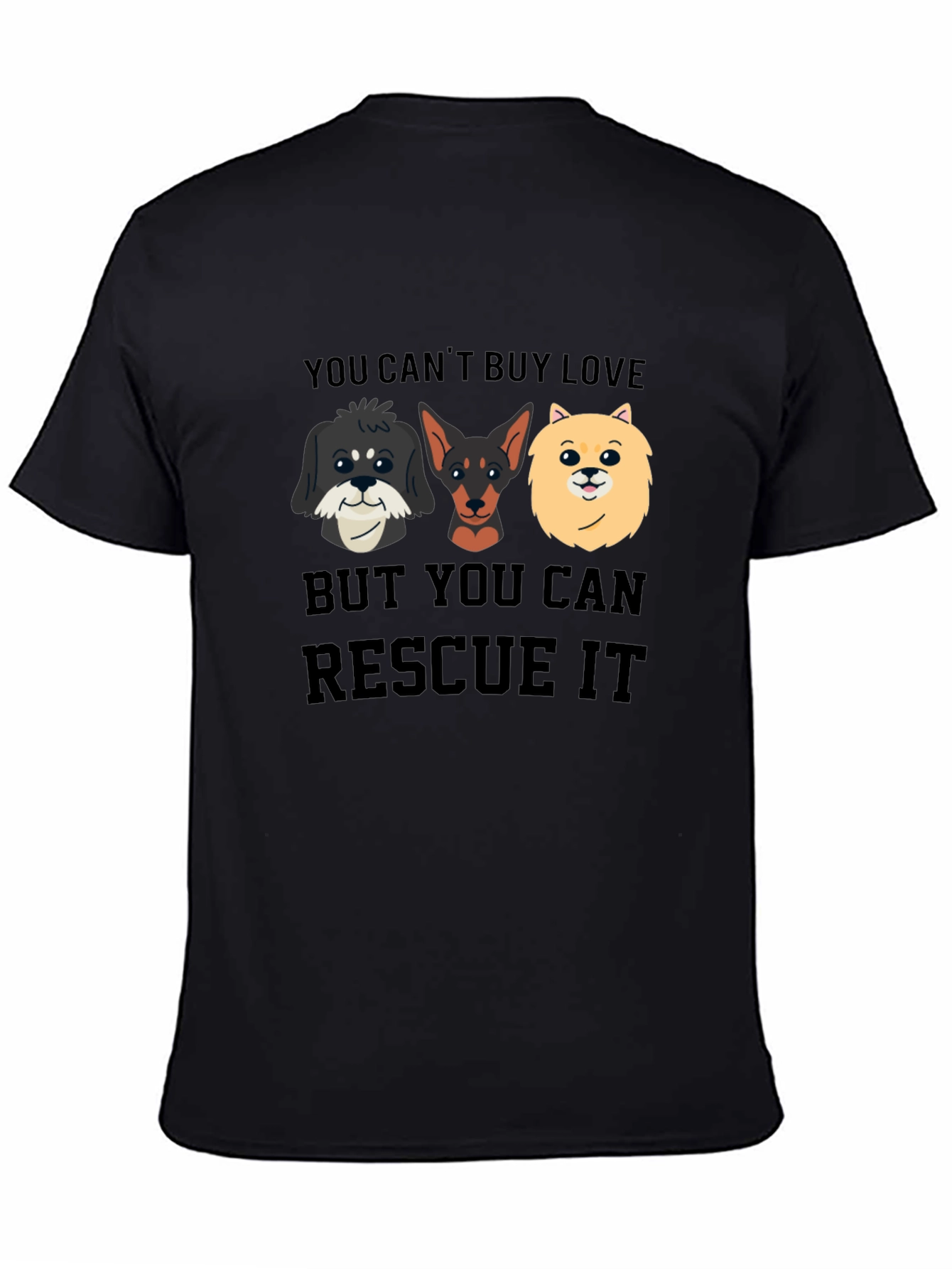 Rescue Dog T-Shirt: You Cant Buy Love