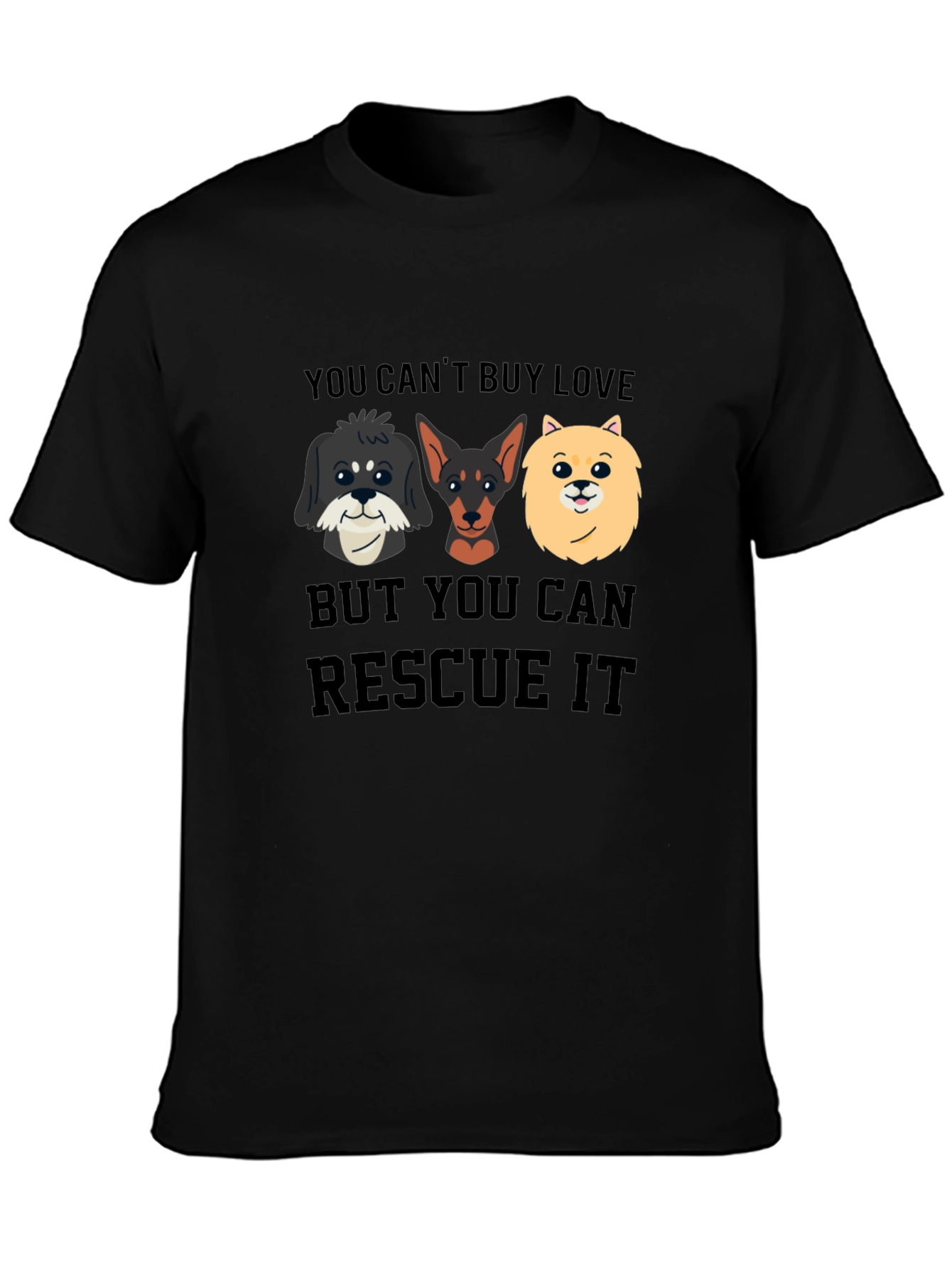 Rescue Dog T-Shirt: You Cant Buy Love
