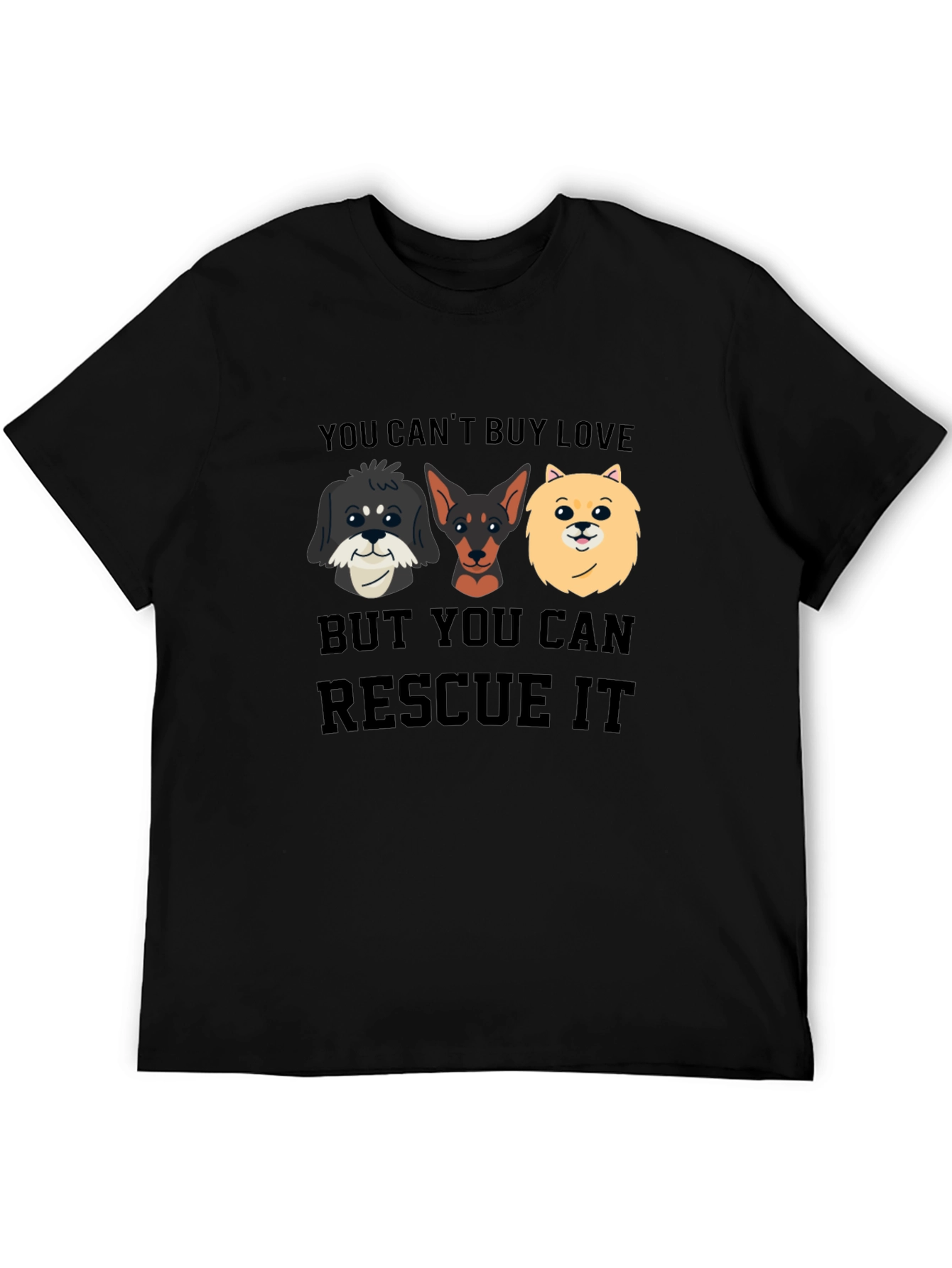 Rescue Dog T-Shirt: You Cant Buy Love