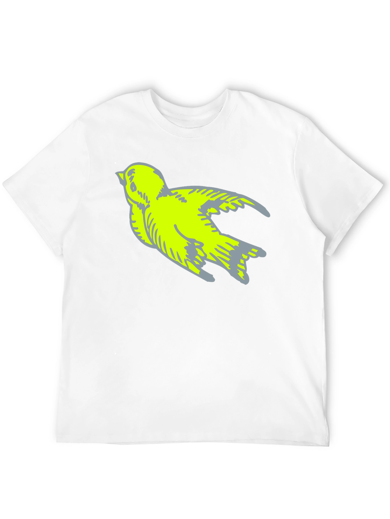 Bird Graphic Tee - Stylish Black T-Shirt