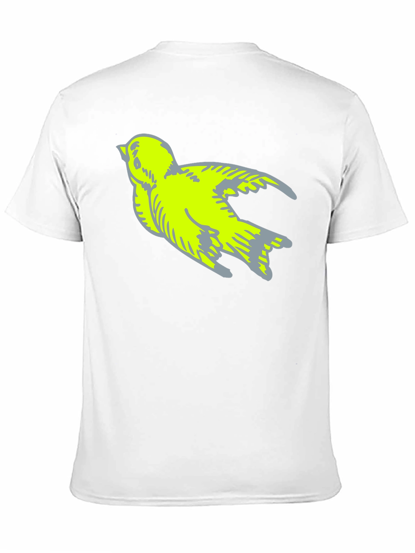 Bird Graphic Tee - Stylish Black T-Shirt