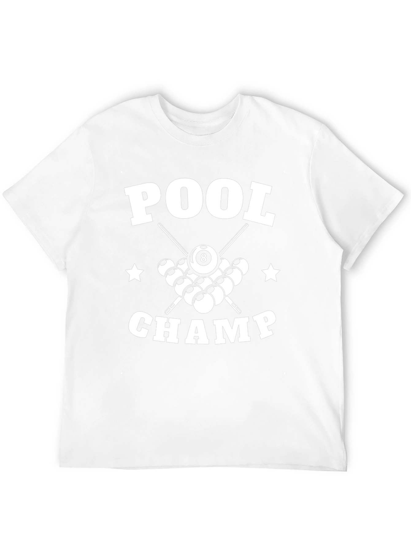 Pool Champ T-Shirt - Billiards Champion Tee
