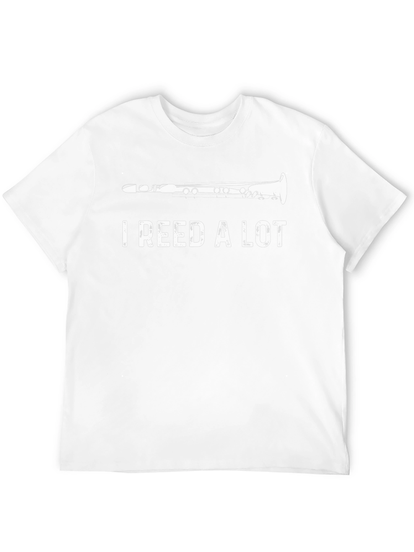 I Reed A Lot Funny Clarinet Musician T-Shirt