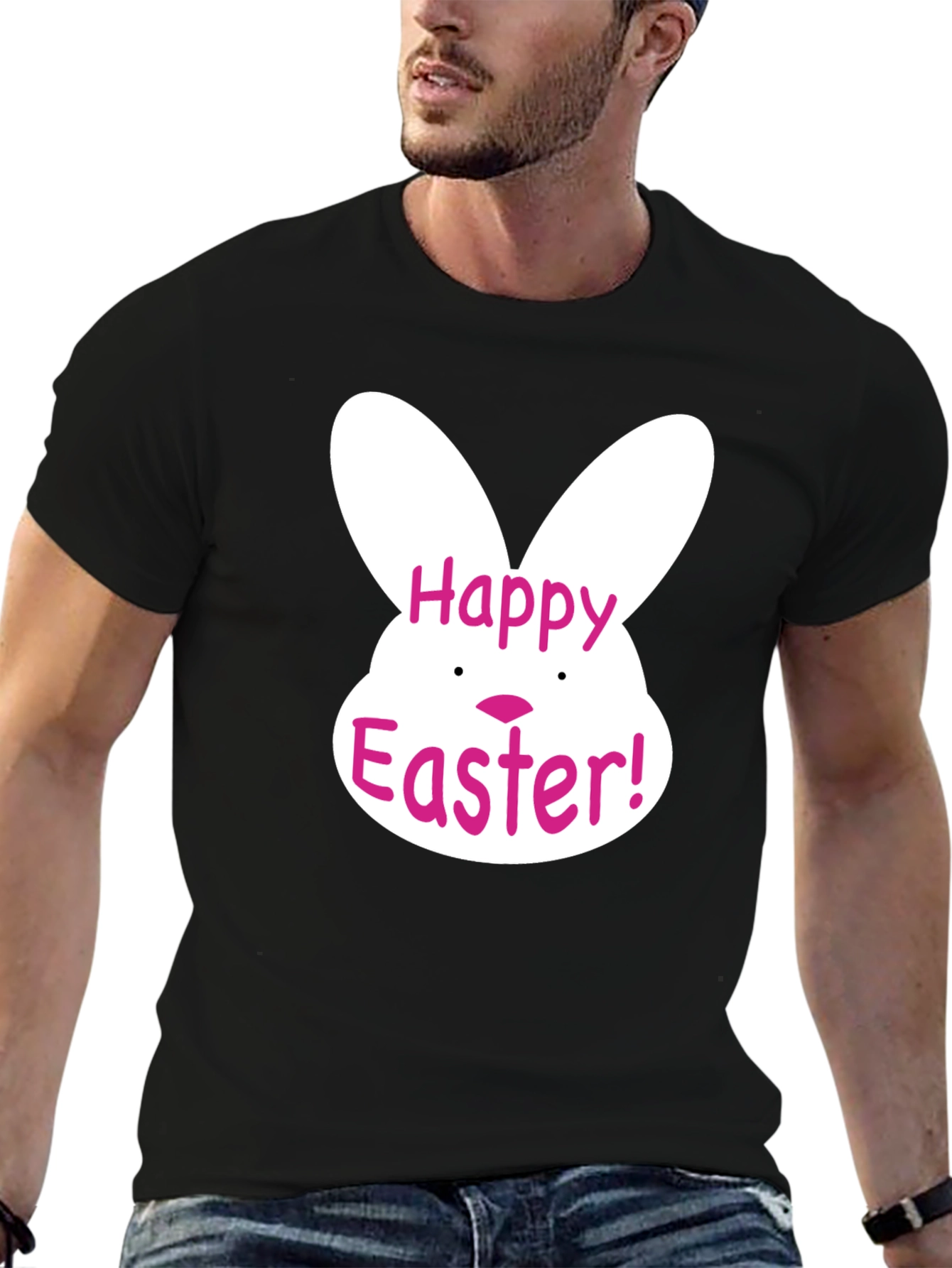 Happy Easter Bunny Graphic T-Shirt