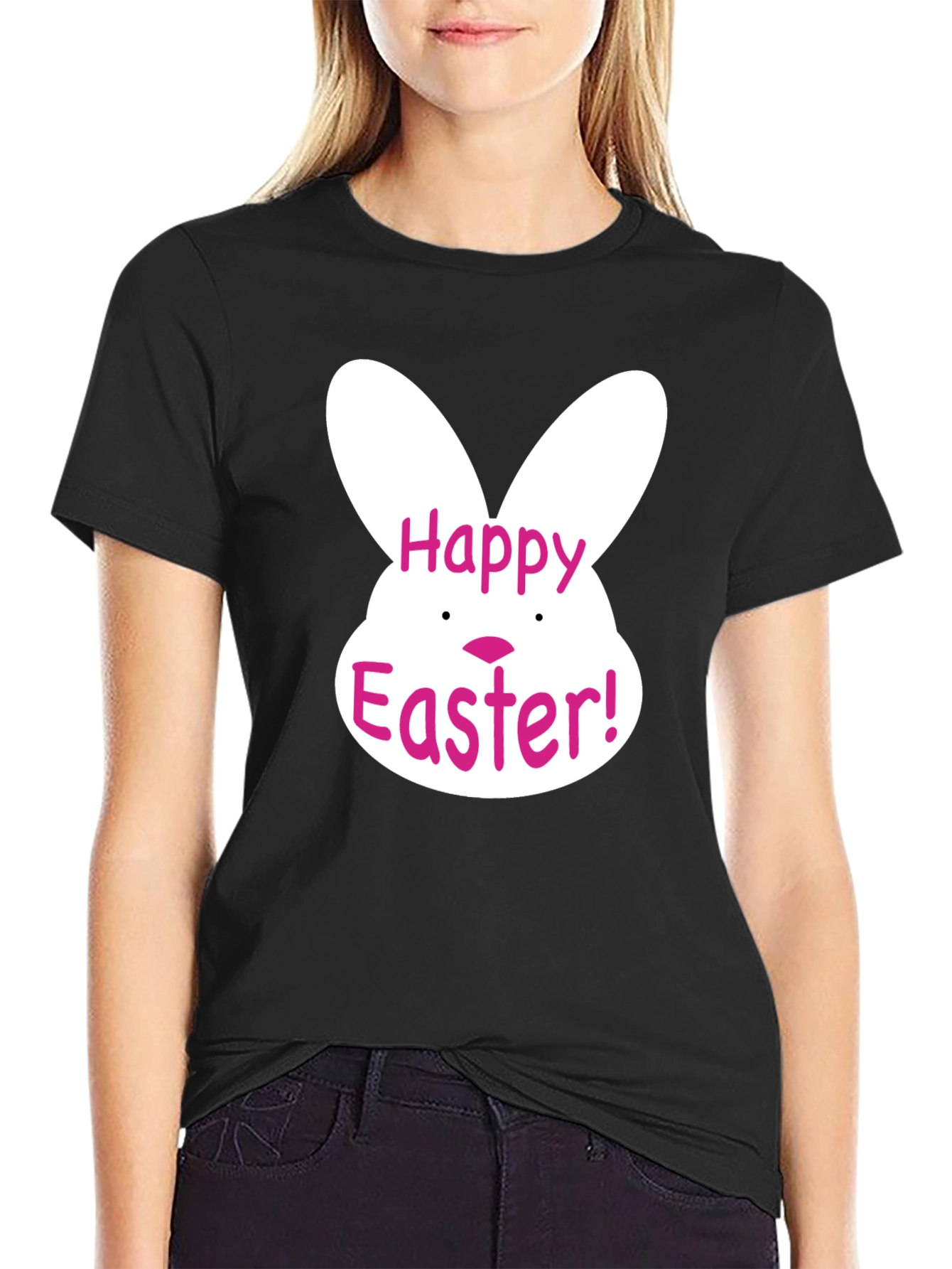 Happy Easter Bunny Graphic T-Shirt