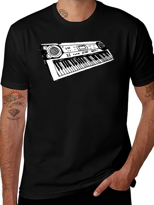 Keyboard T-Shirt - Music Lover Gift