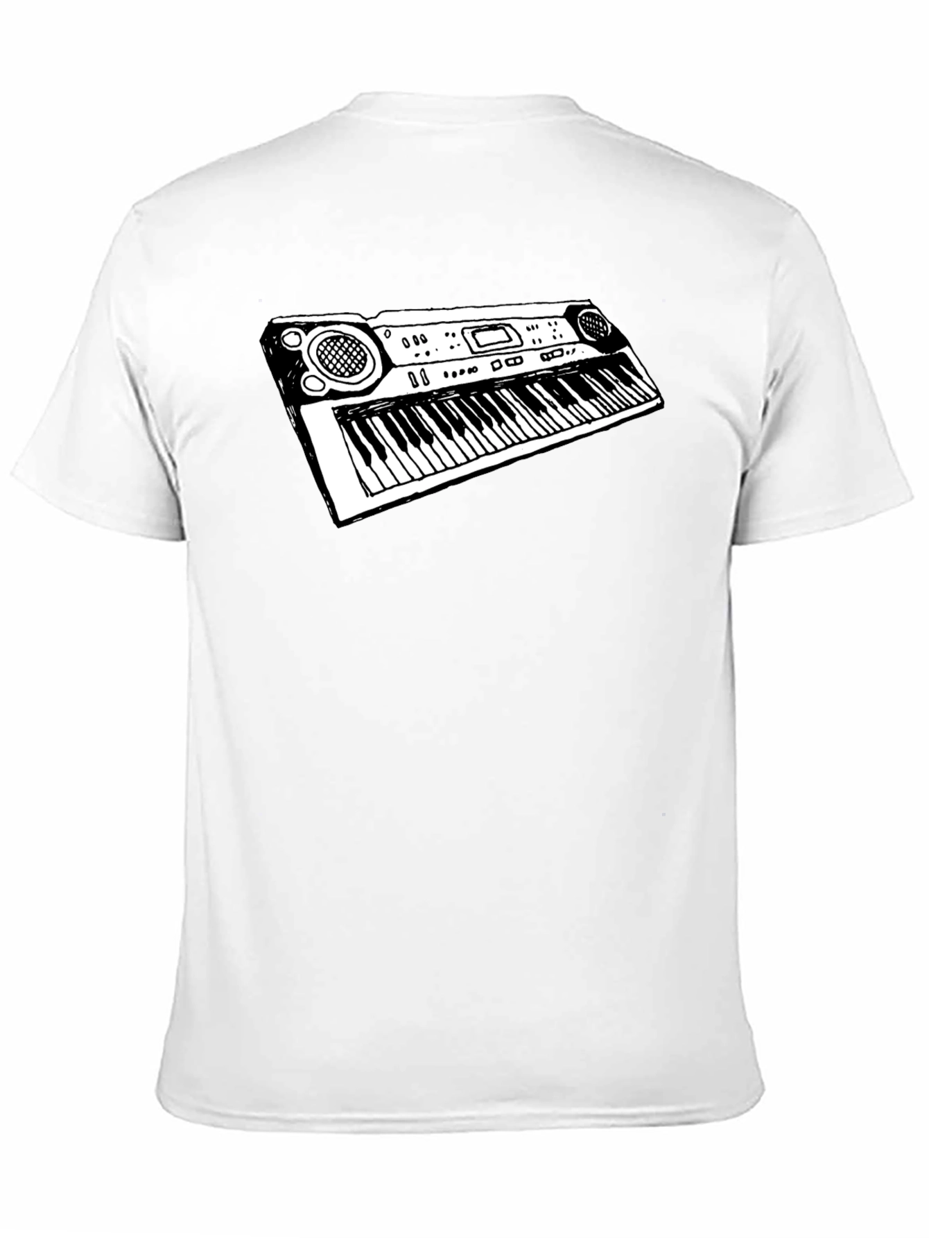 Keyboard T-Shirt - Music Lover Gift