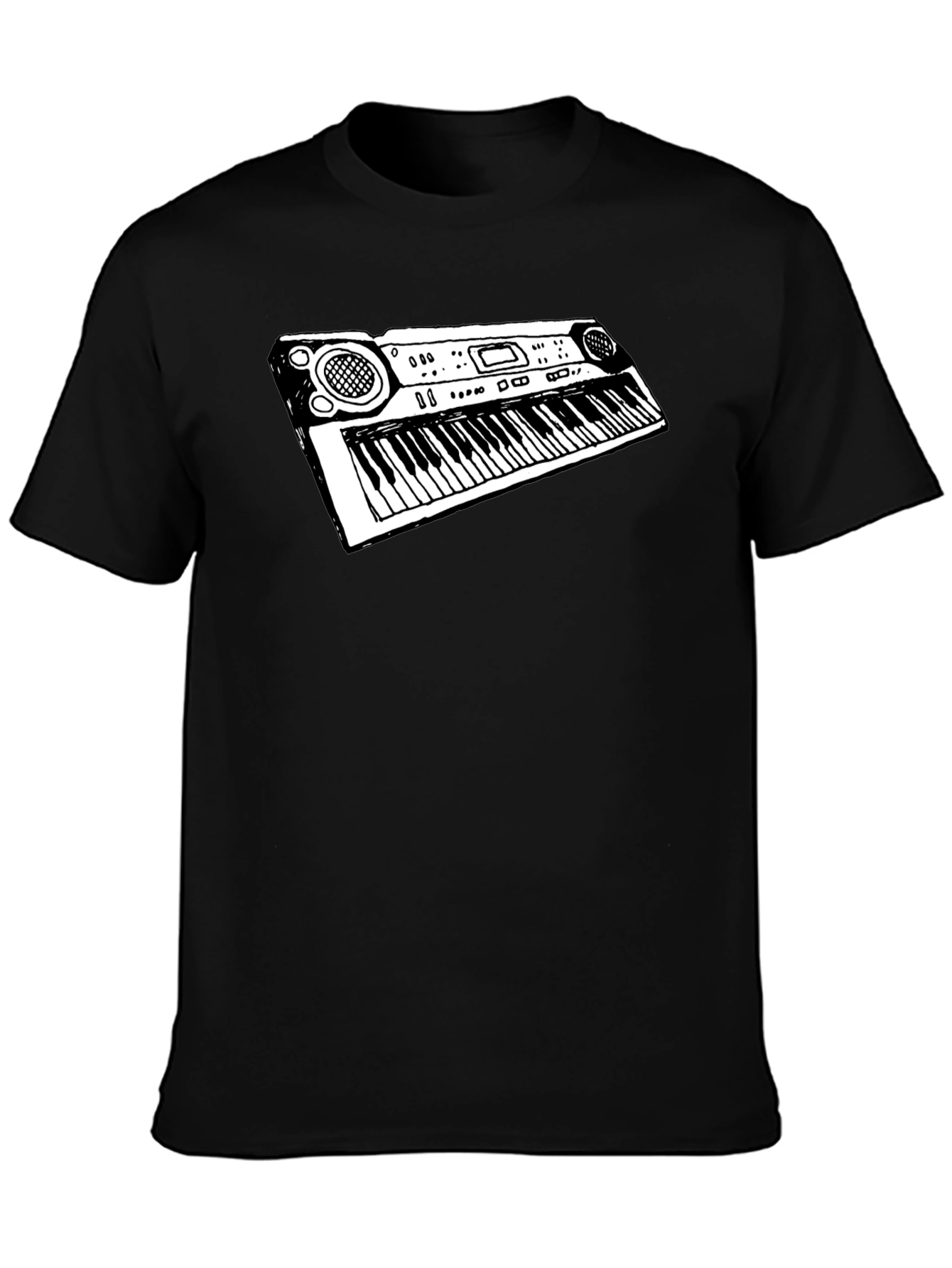 Keyboard T-Shirt - Music Lover Gift