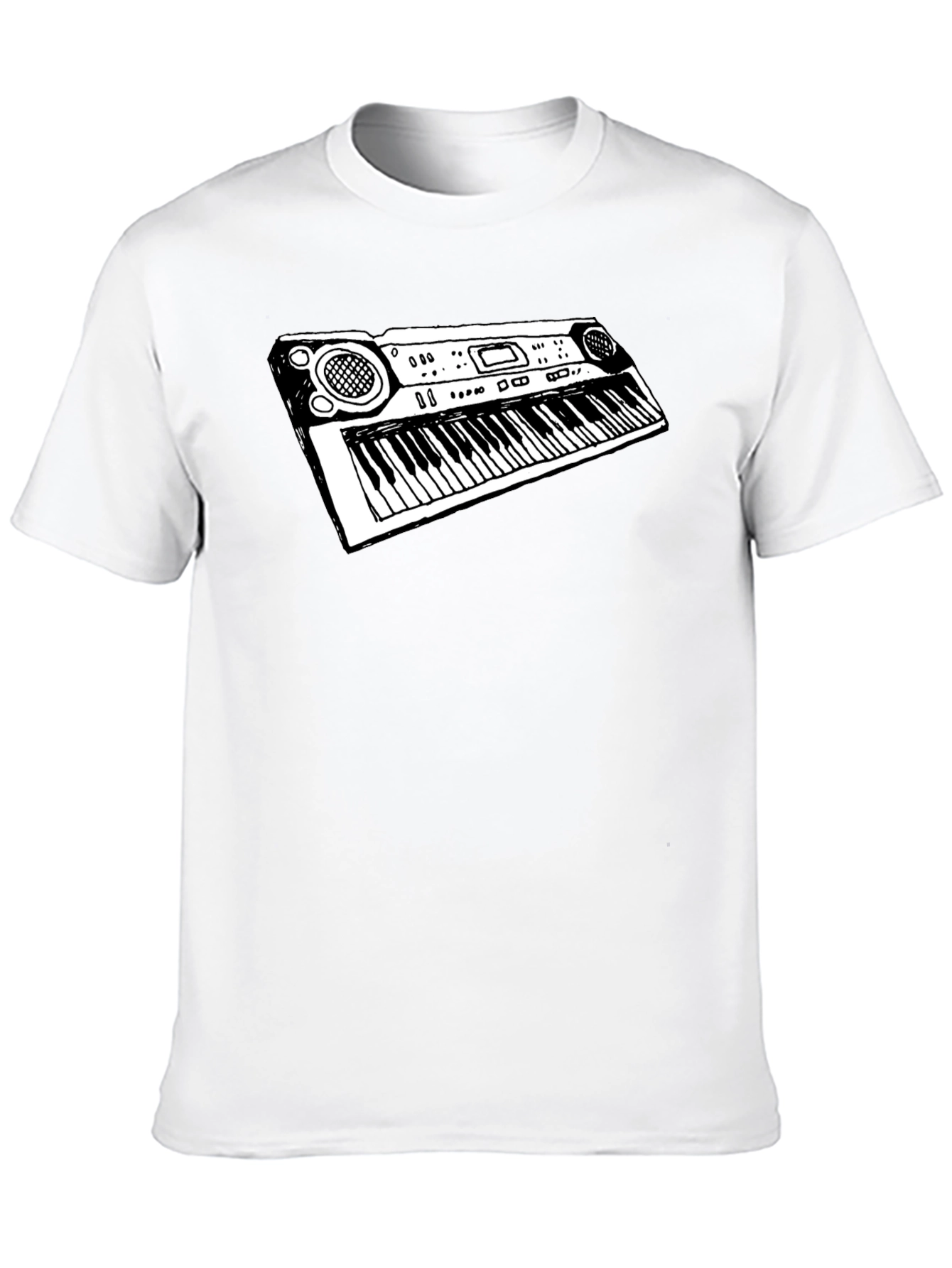 Keyboard T-Shirt - Music Lover Gift