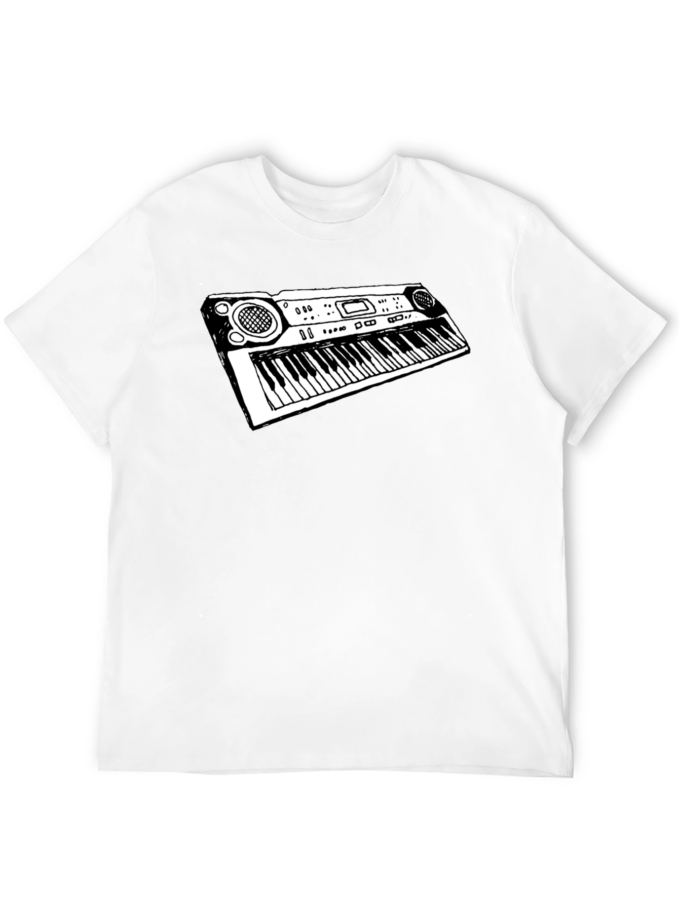 Keyboard T-Shirt - Music Lover Gift