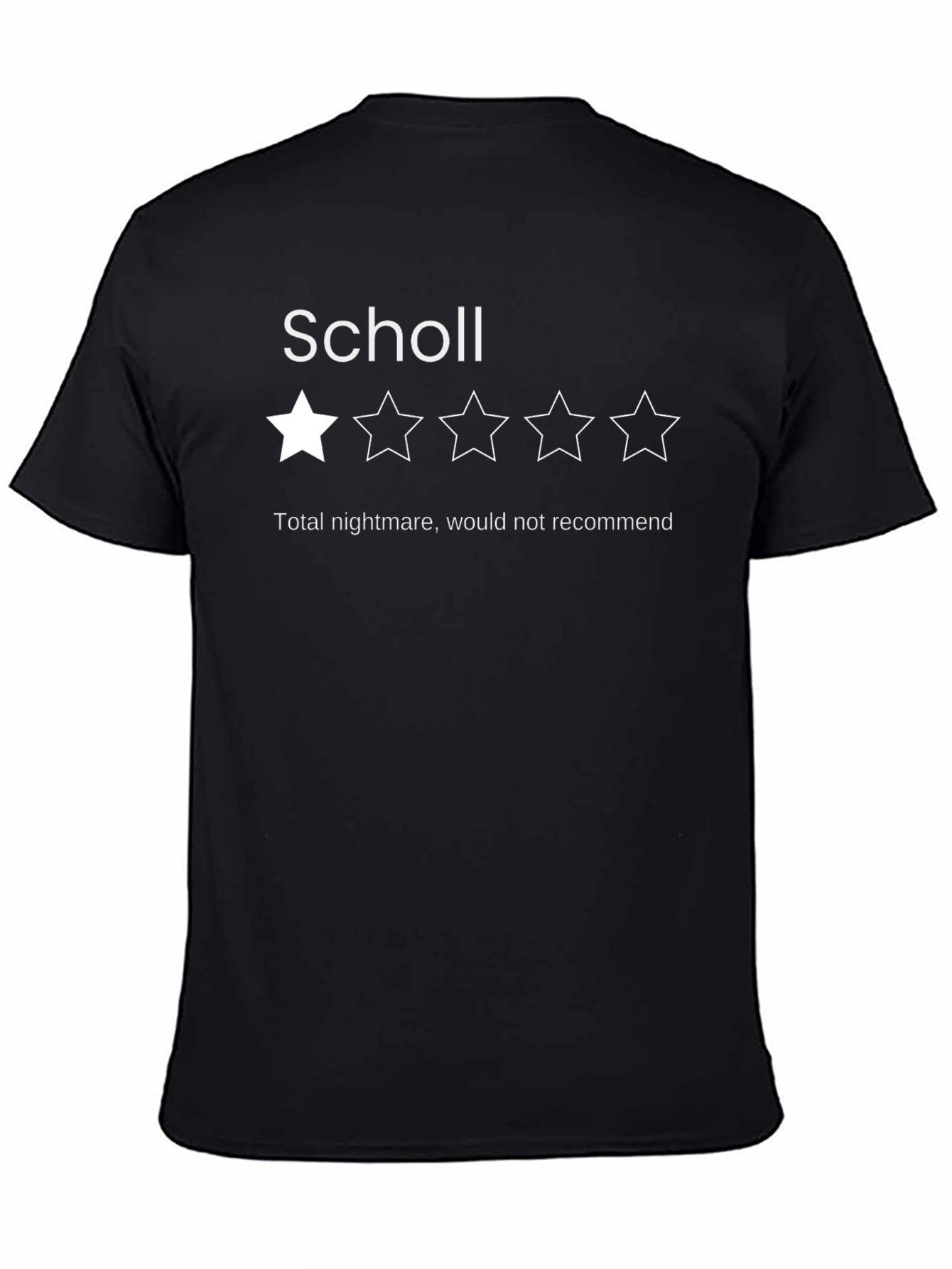Scholl One-Star Review Graphic T-Shirt