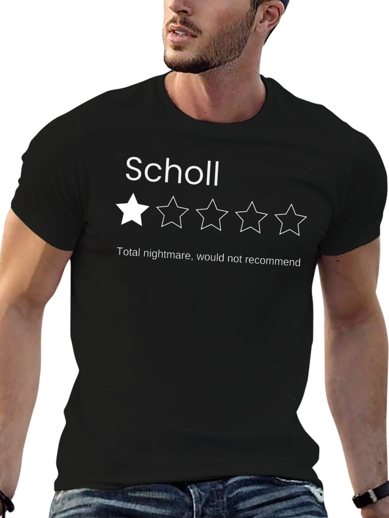 Scholl One-Star Review Graphic T-Shirt