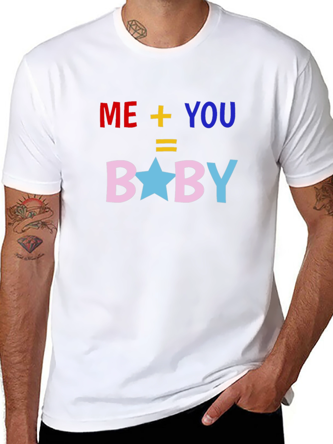 Me + You = Baby Graphic Tee