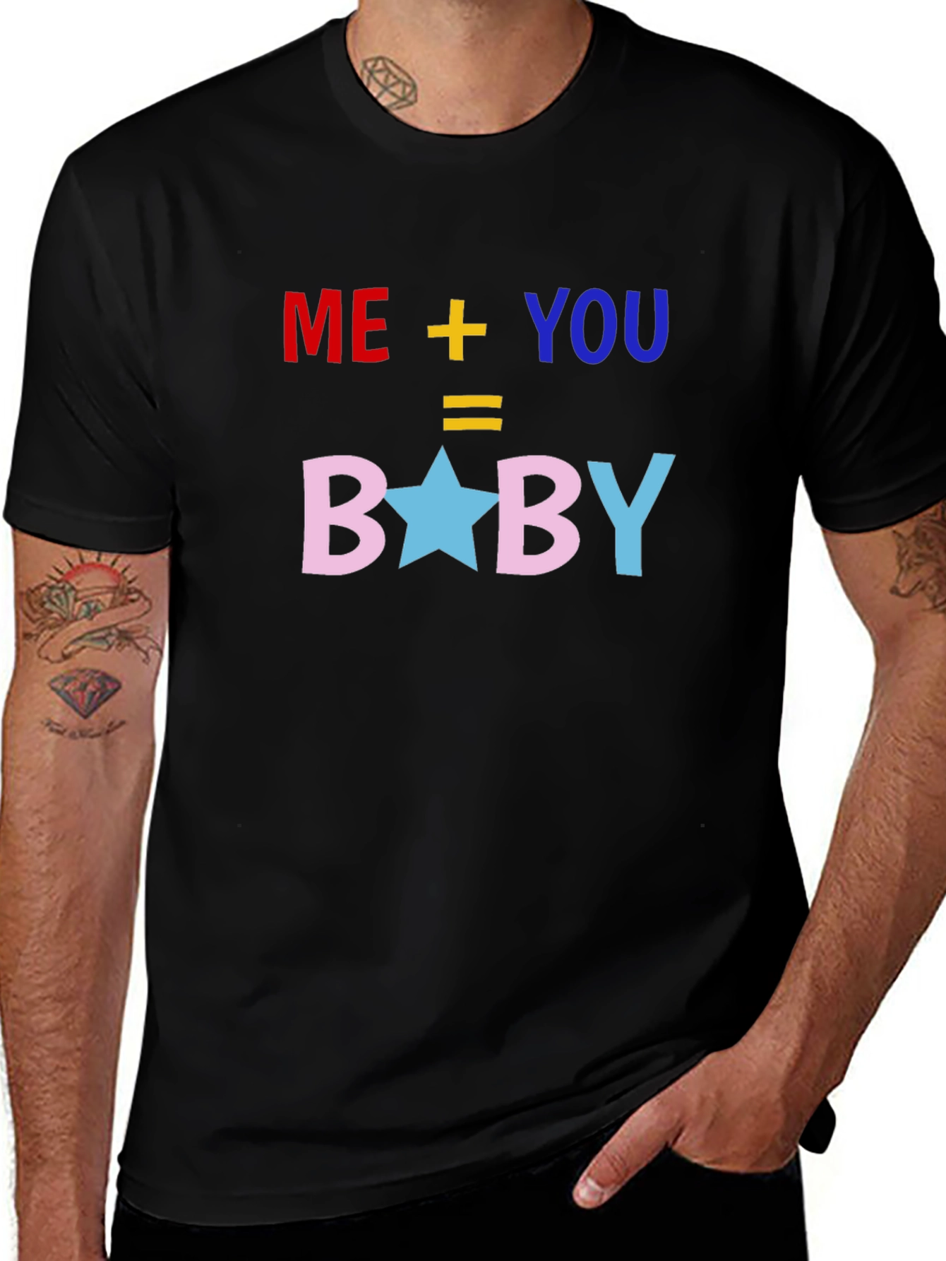 Me + You = Baby Graphic Tee
