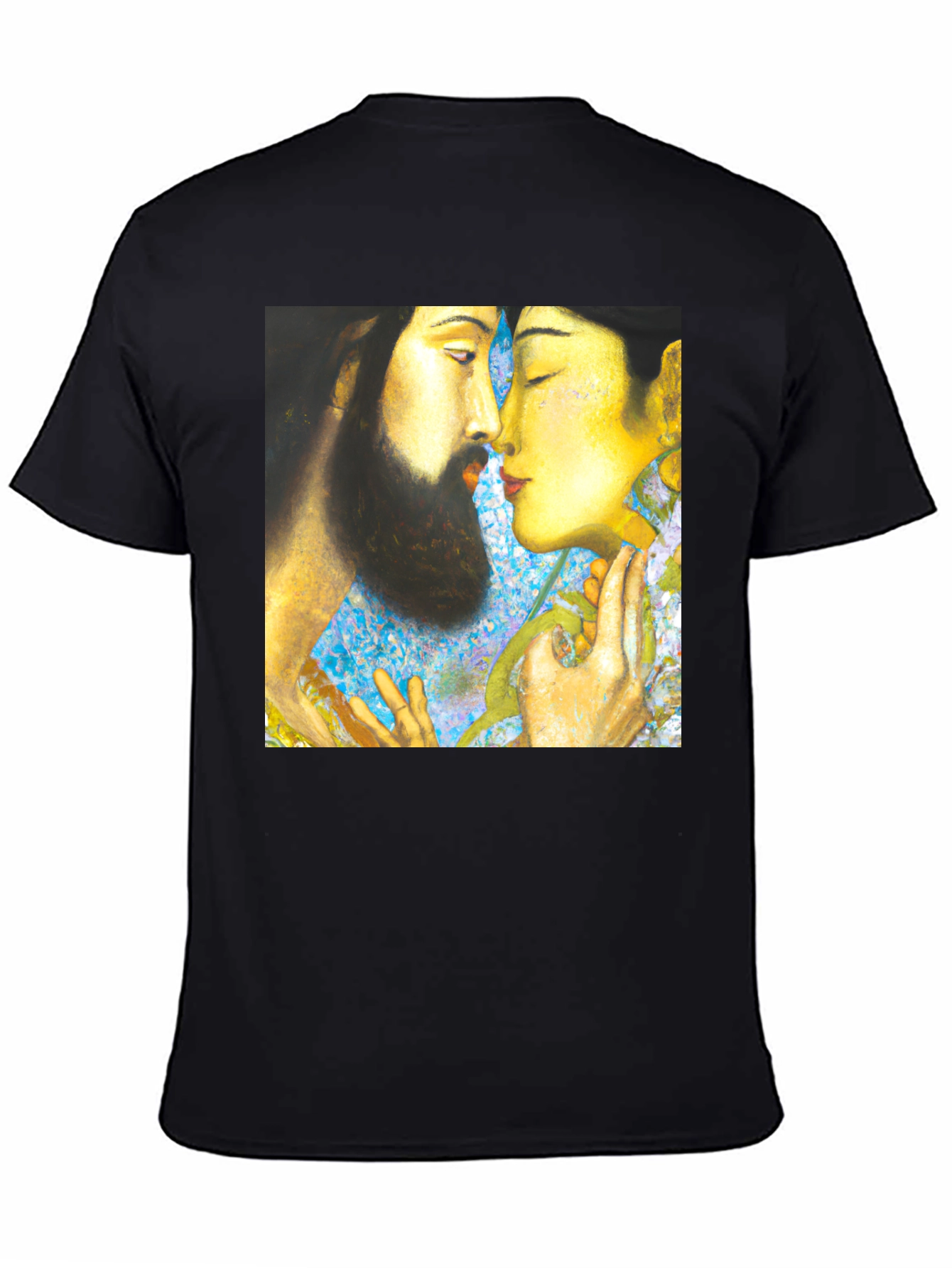 Artistic Couple T-Shirt - Unique Graphic Tee