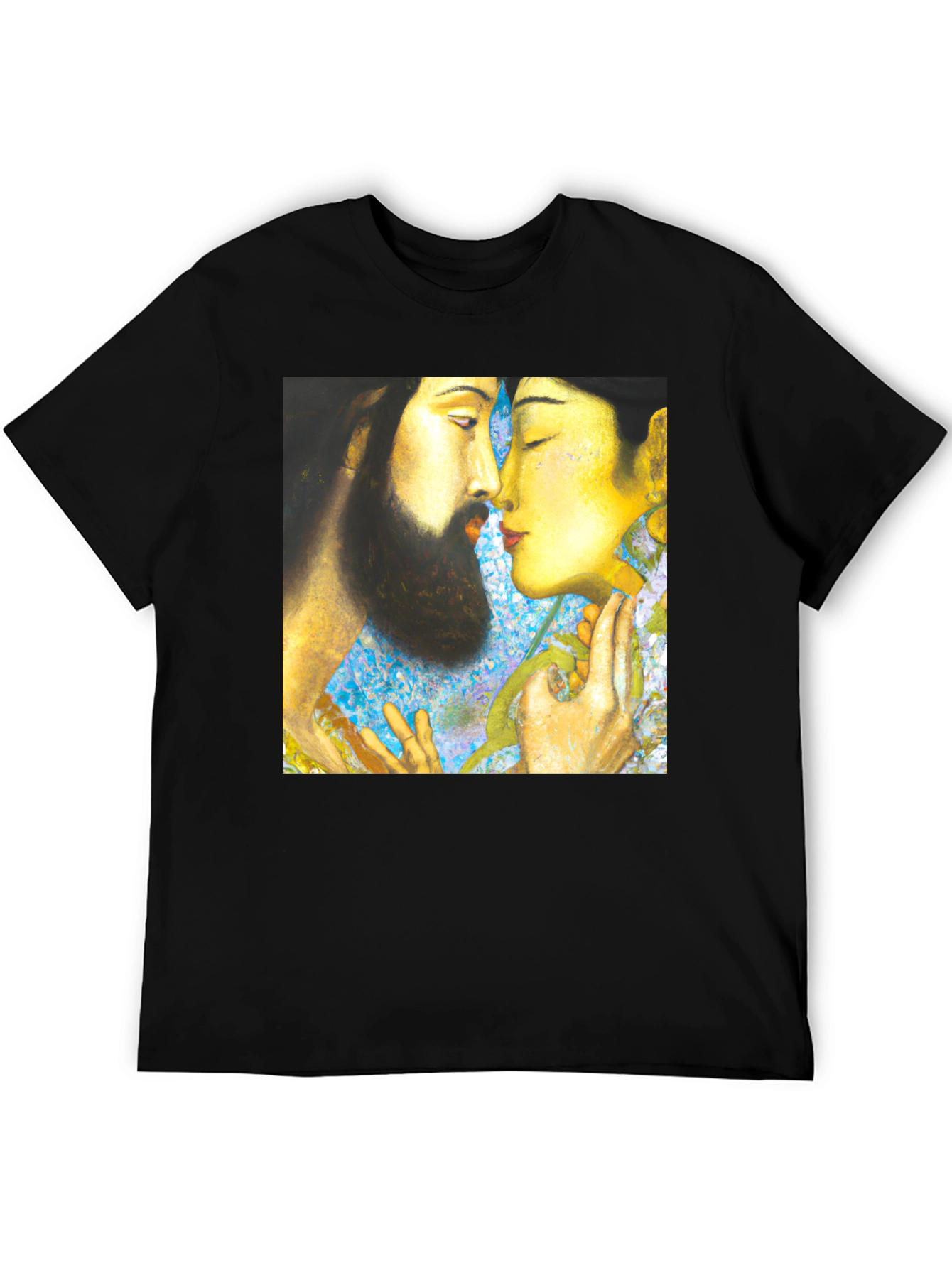 Artistic Couple T-Shirt - Unique Graphic Tee