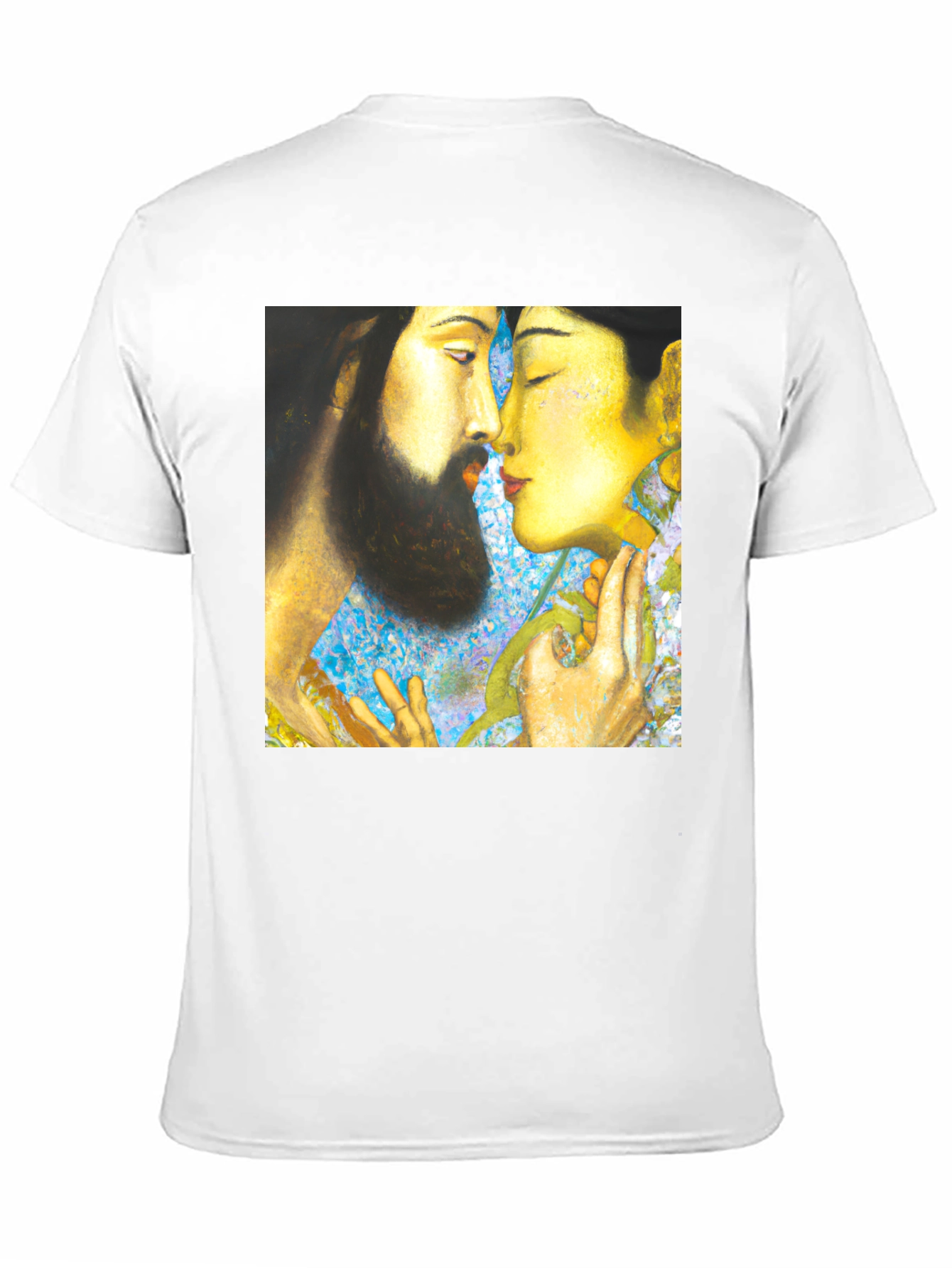 Artistic Couple T-Shirt - Unique Graphic Tee