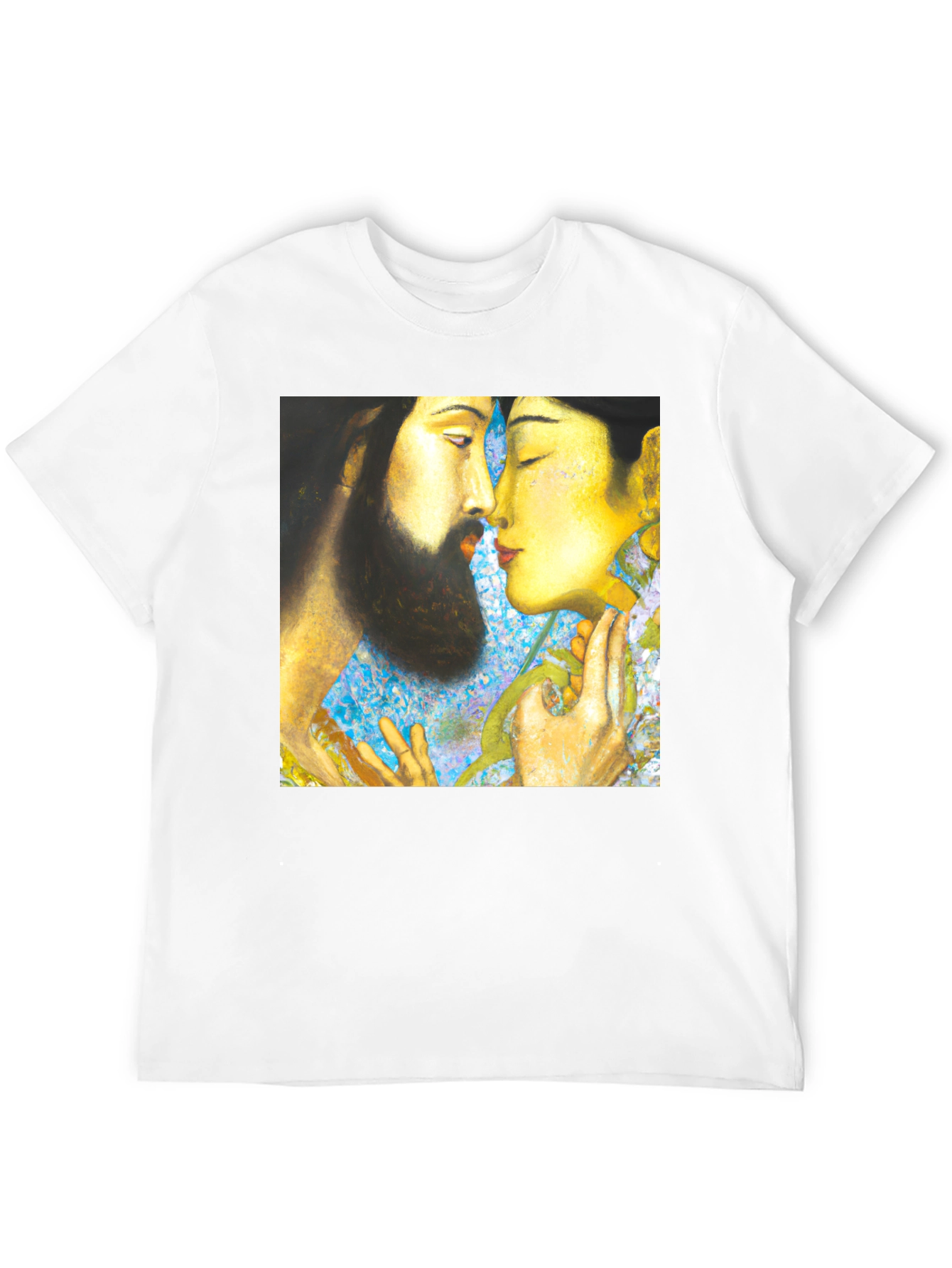 Artistic Couple T-Shirt - Unique Graphic Tee