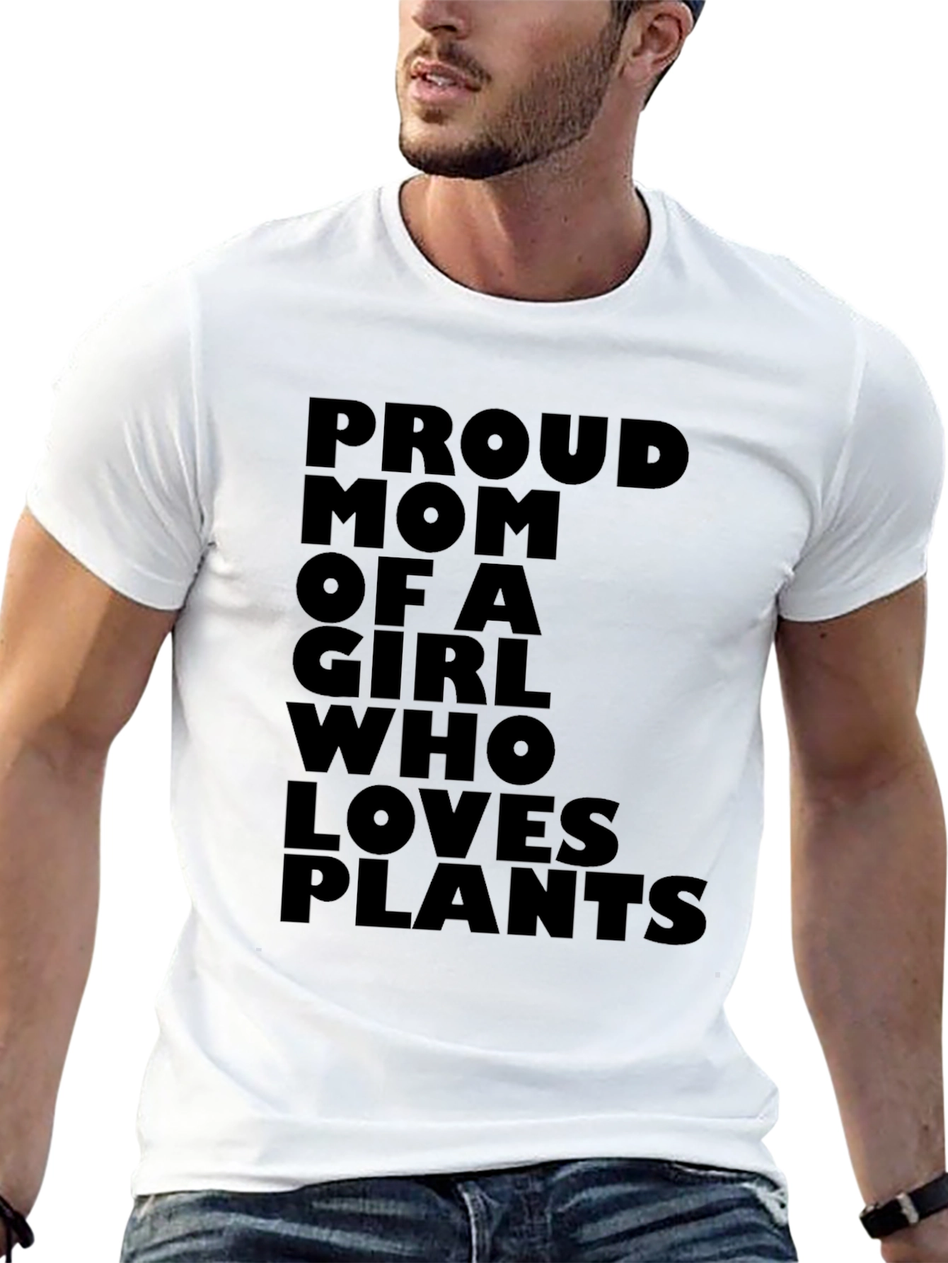 Proud Mom of a Girl Who Loves Plants T-Shirt