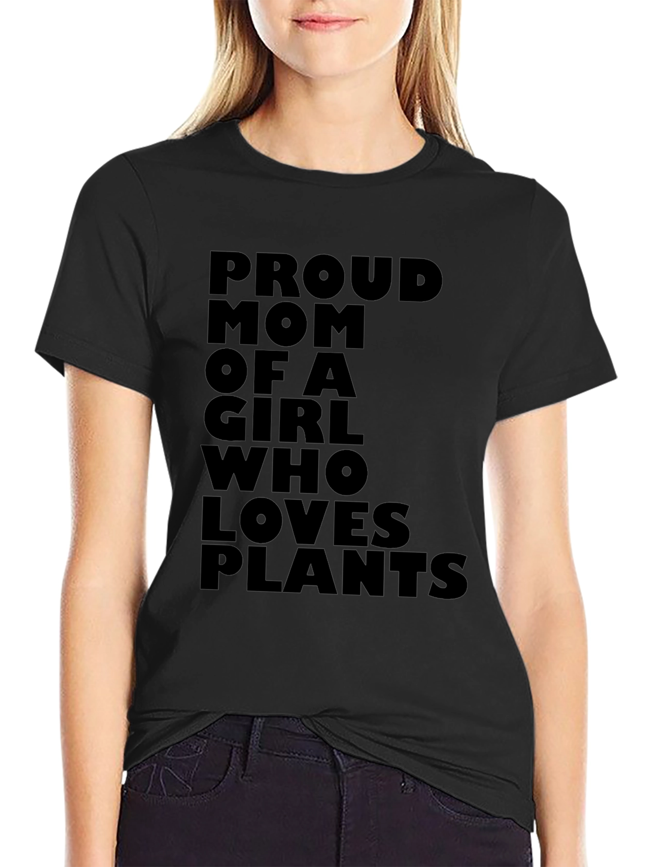 Proud Mom of a Girl Who Loves Plants T-Shirt