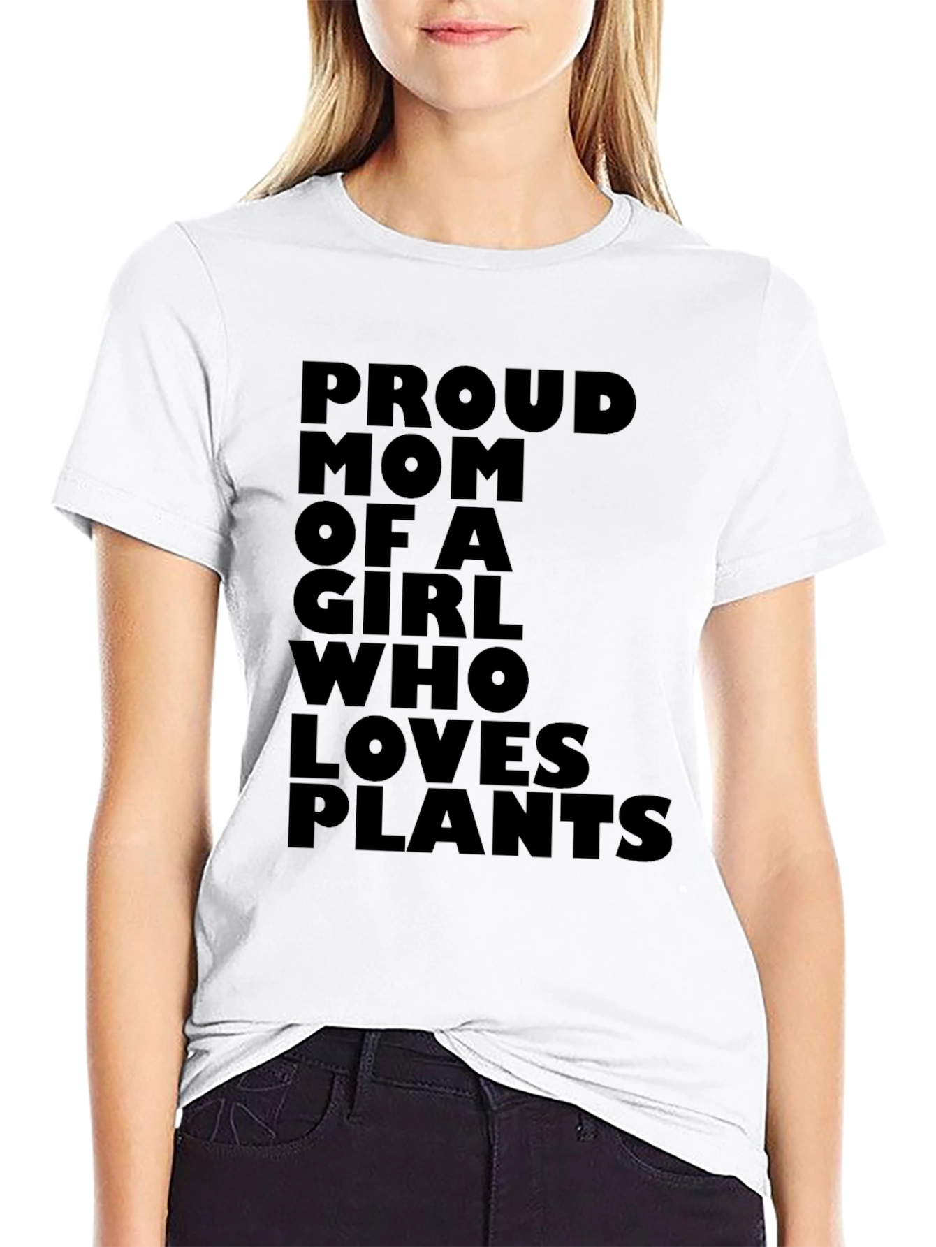 Proud Mom of a Girl Who Loves Plants T-Shirt